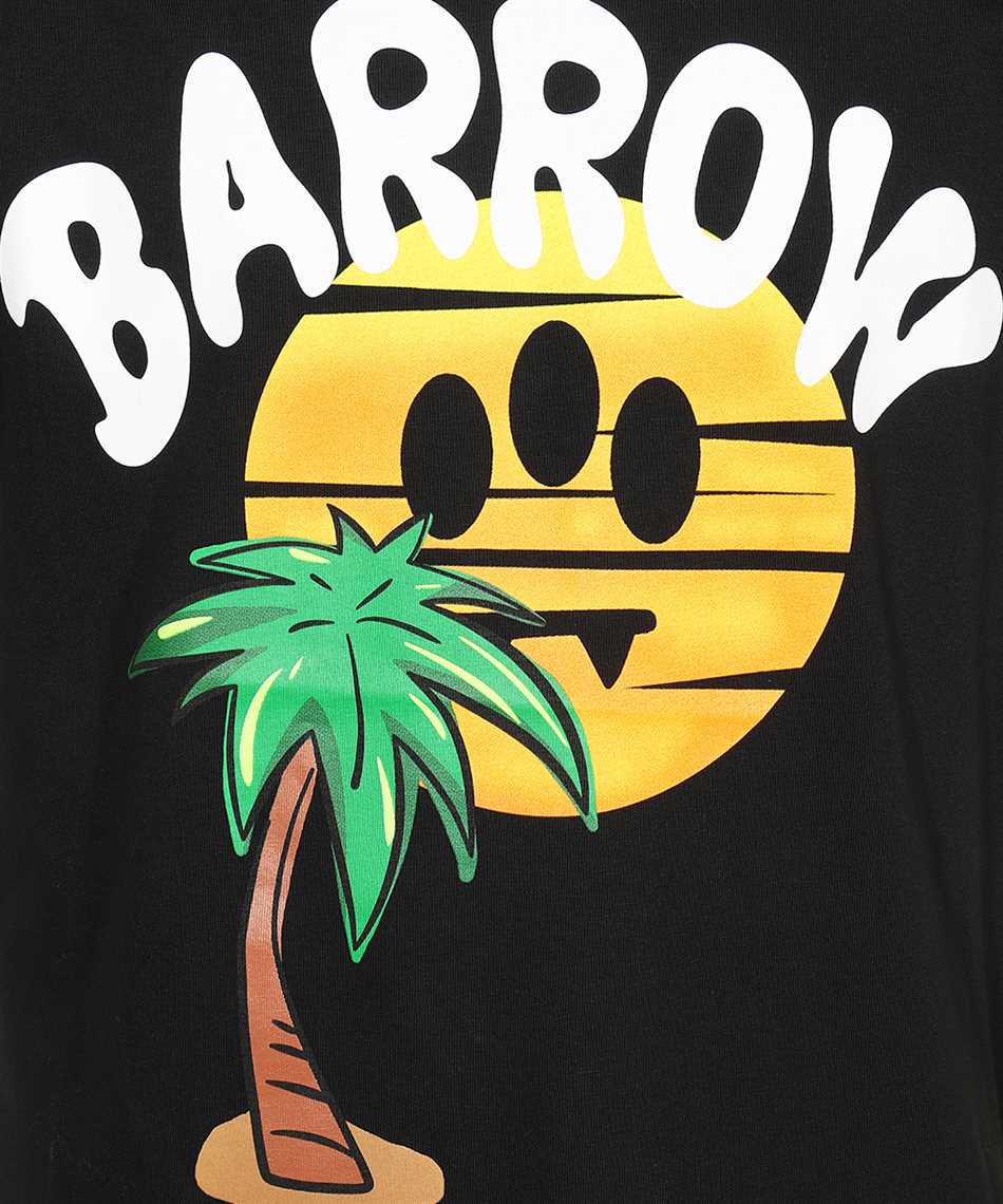 Printed cotton T-shirt