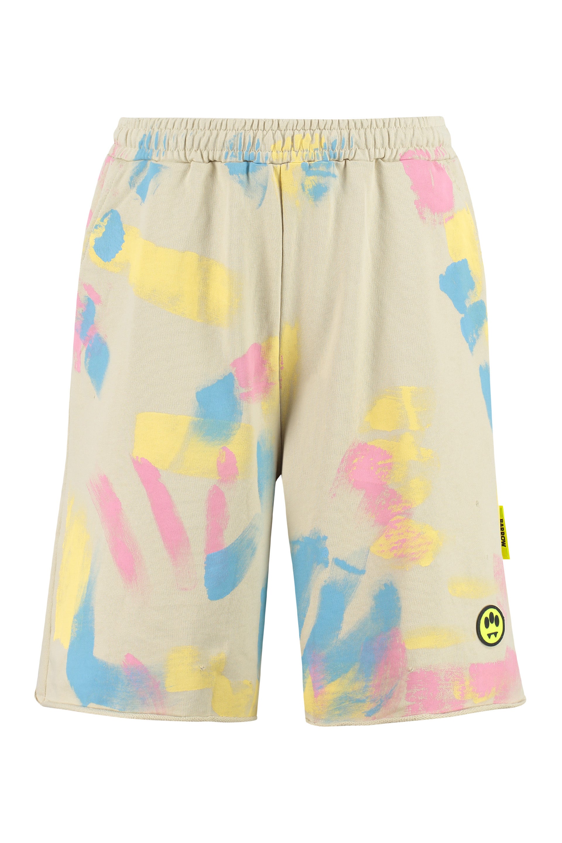 Printed sweatshorts