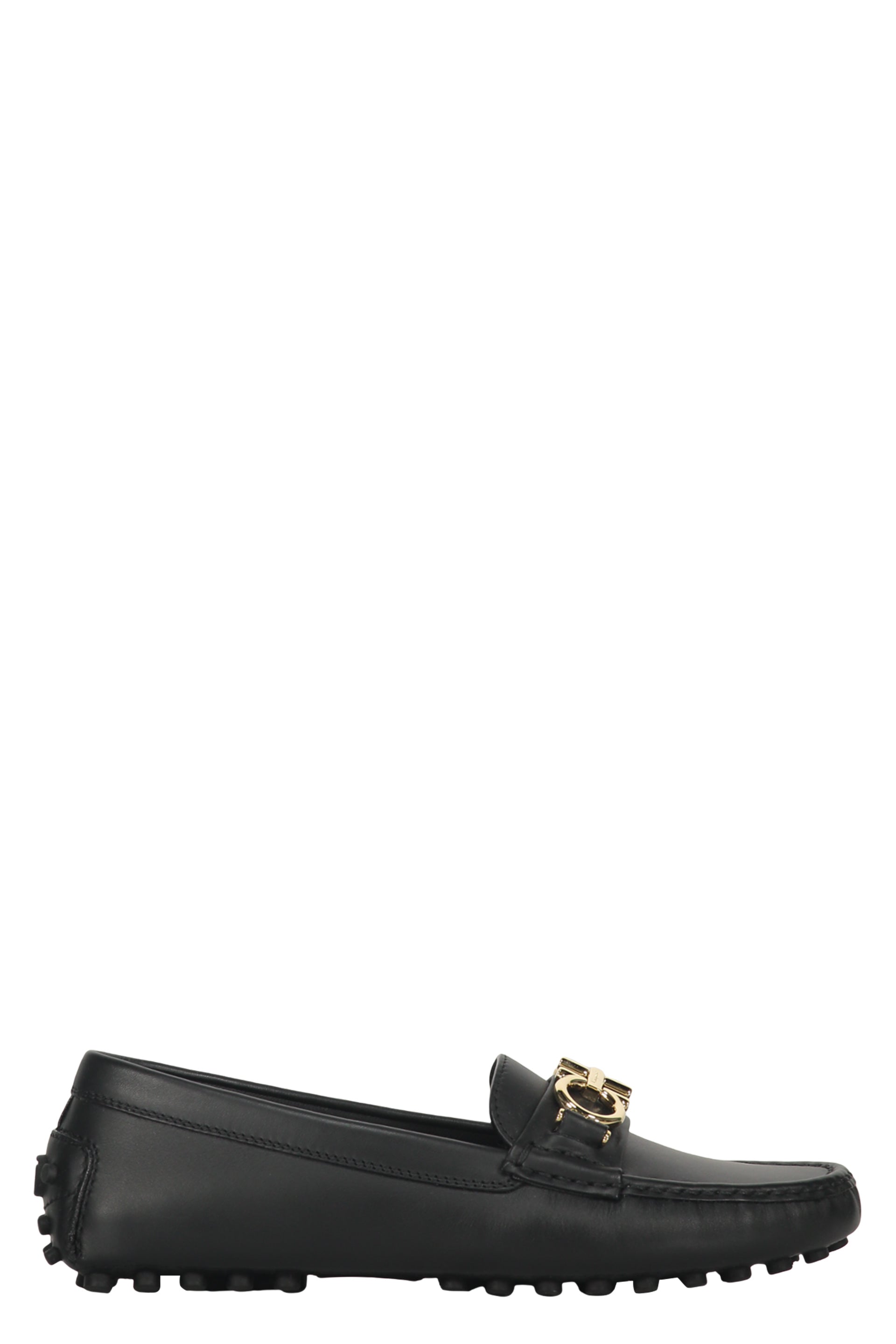 Leather loafers