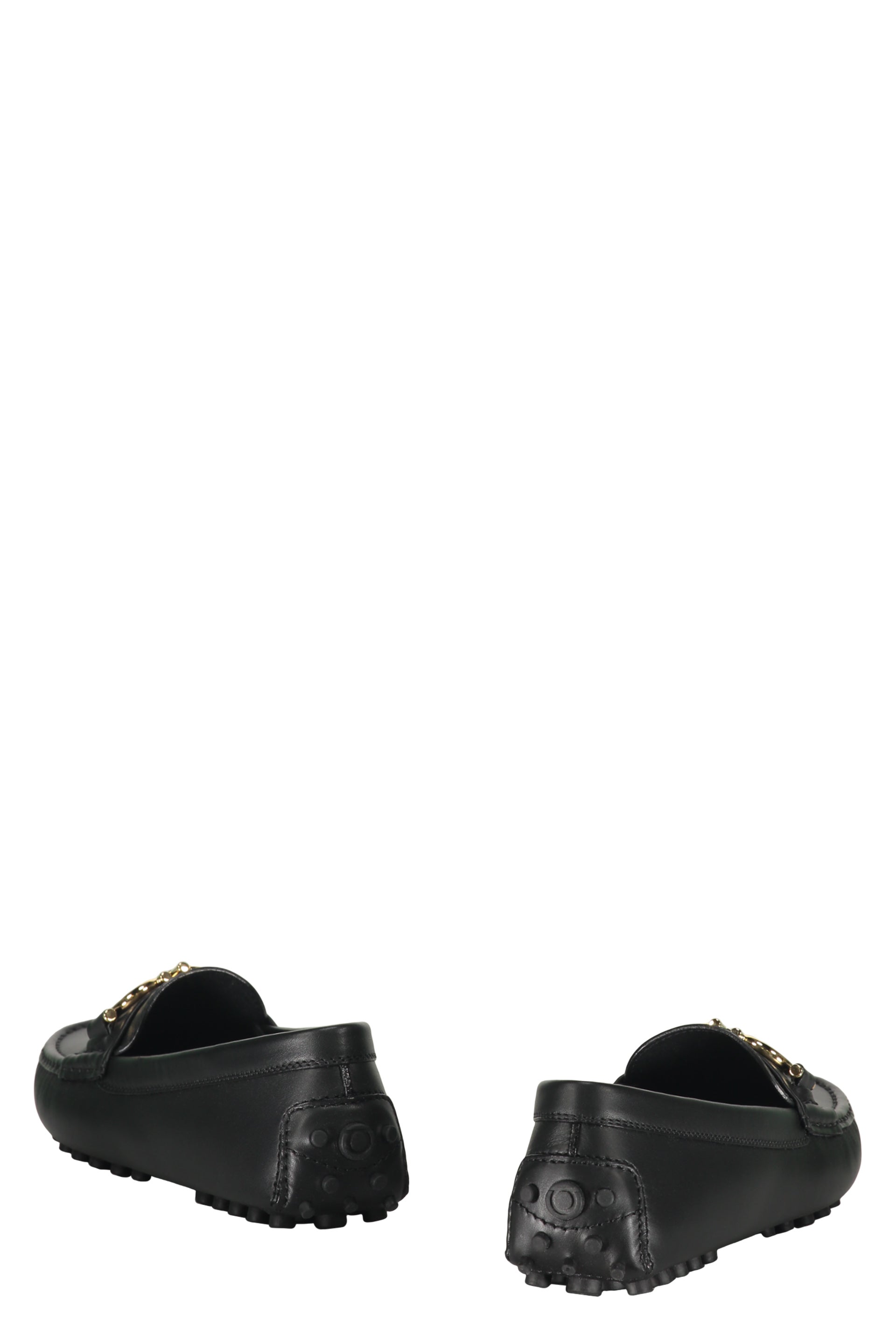 Leather loafers