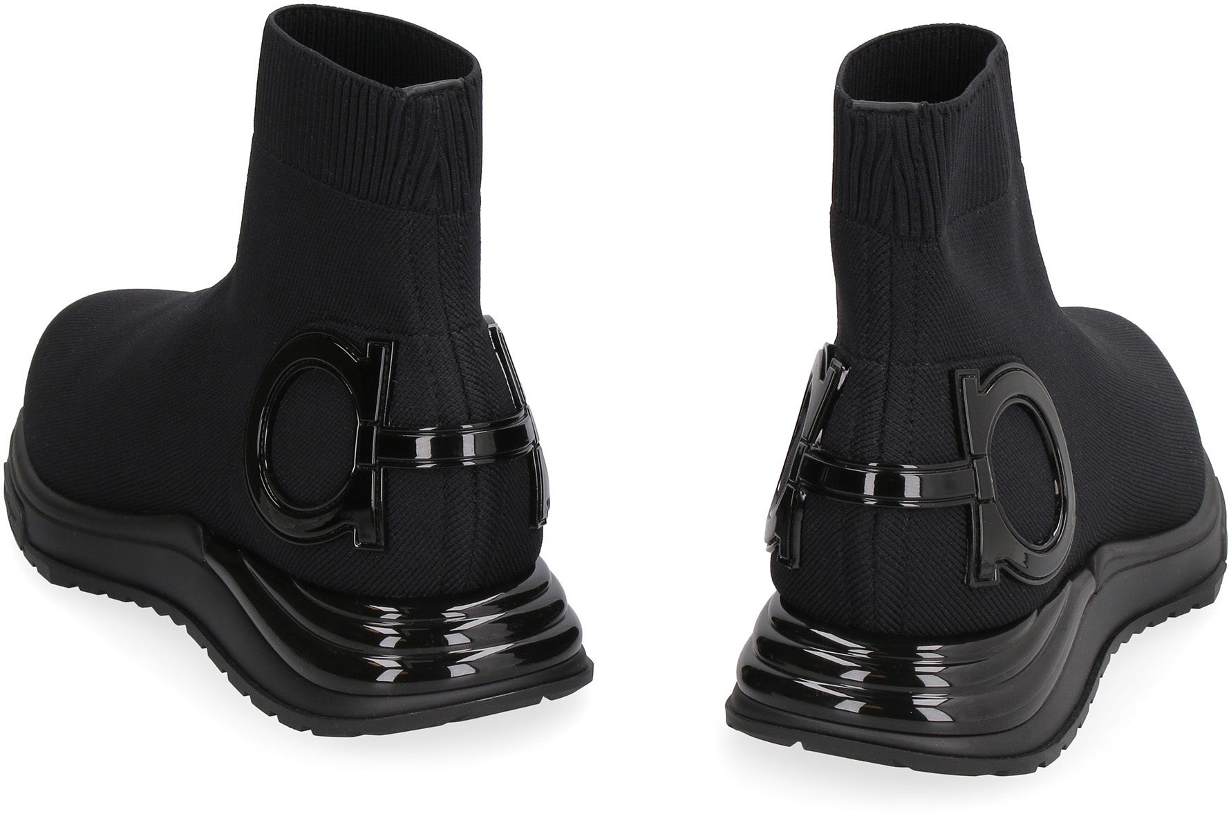 Knitted sock-style sneakers