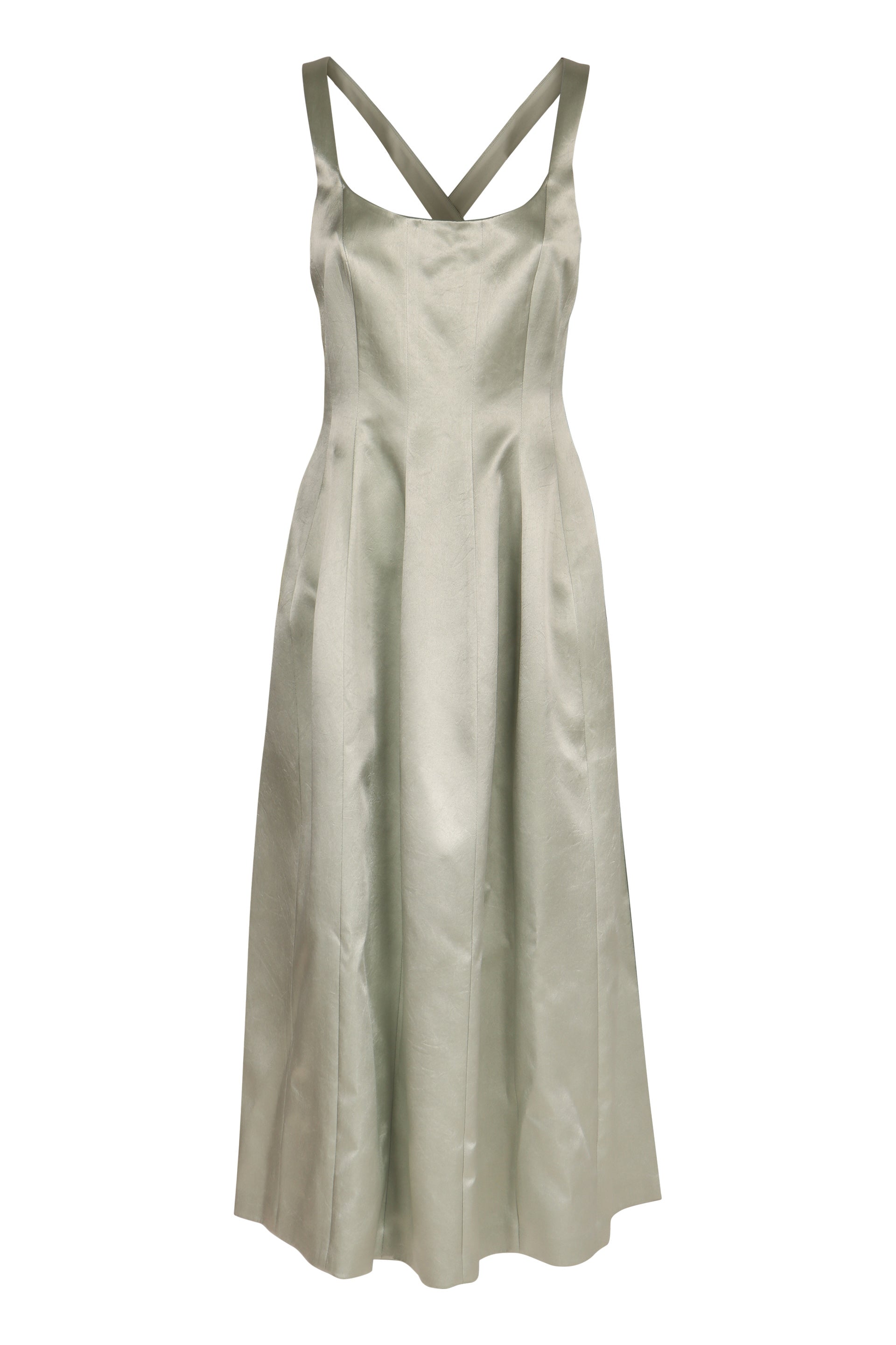 Cross back dress