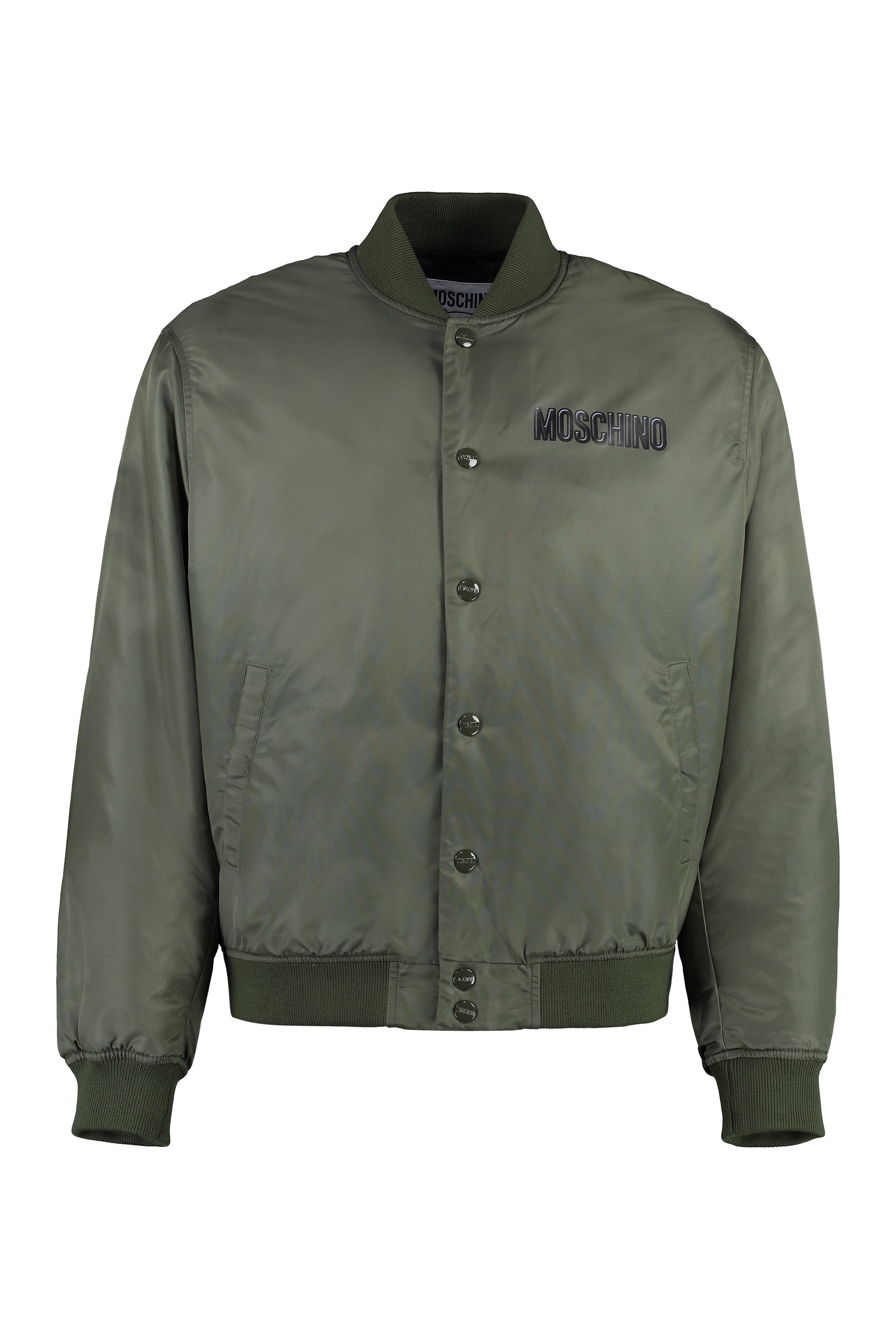 Nylon bomber jacket