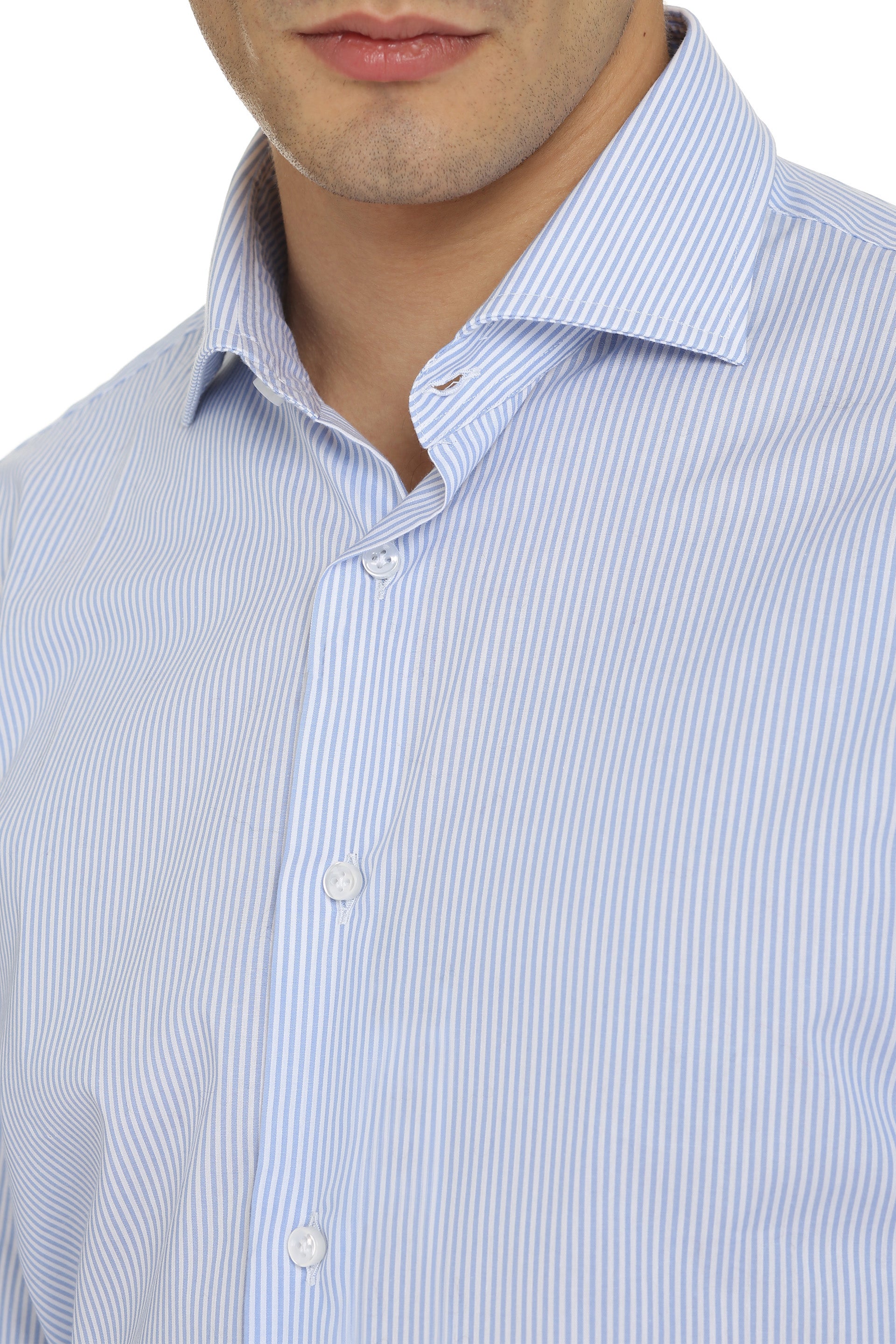 THE (Shirt) - Striped cotton shirt