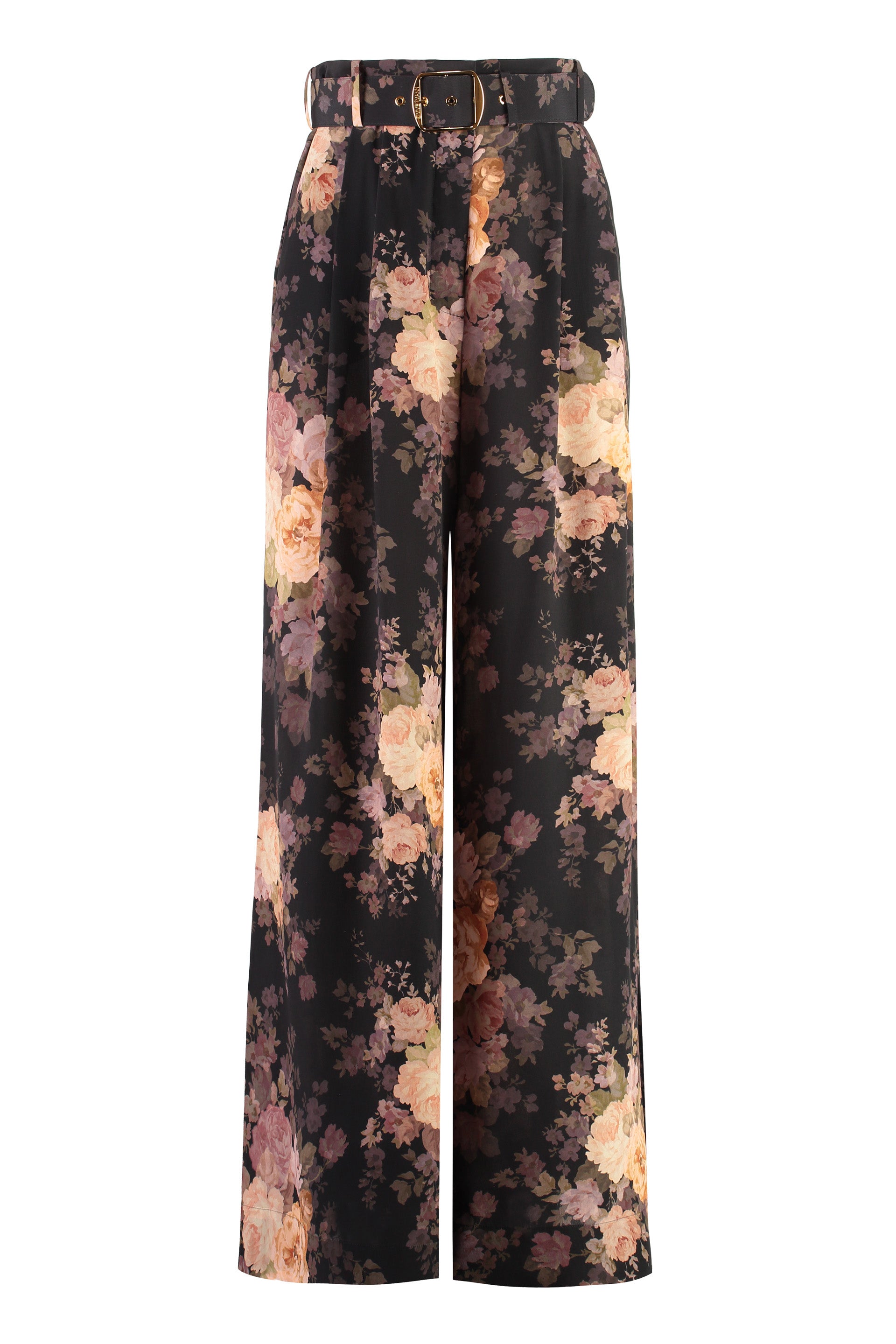 Illustration Tuck Silk trousers