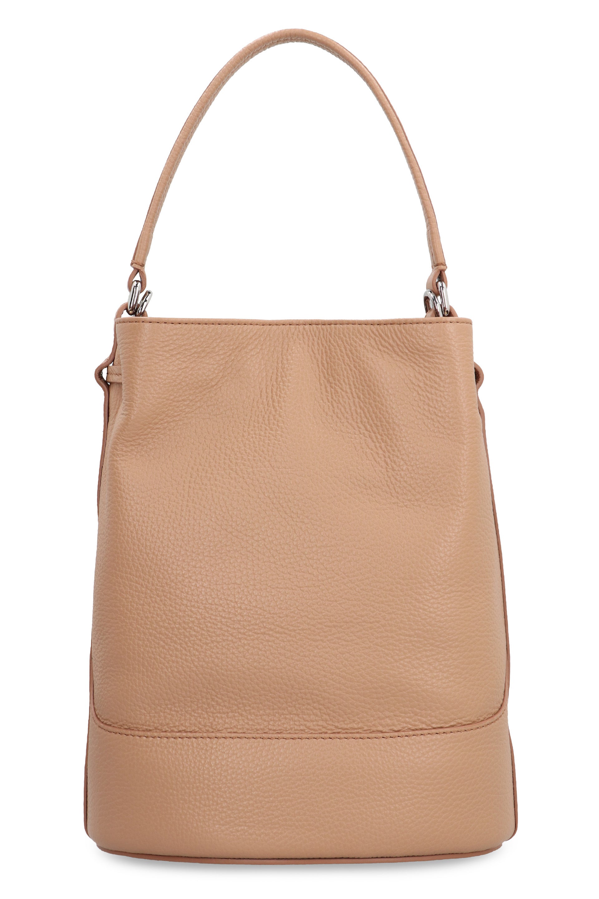 Monda S leather bucket bag