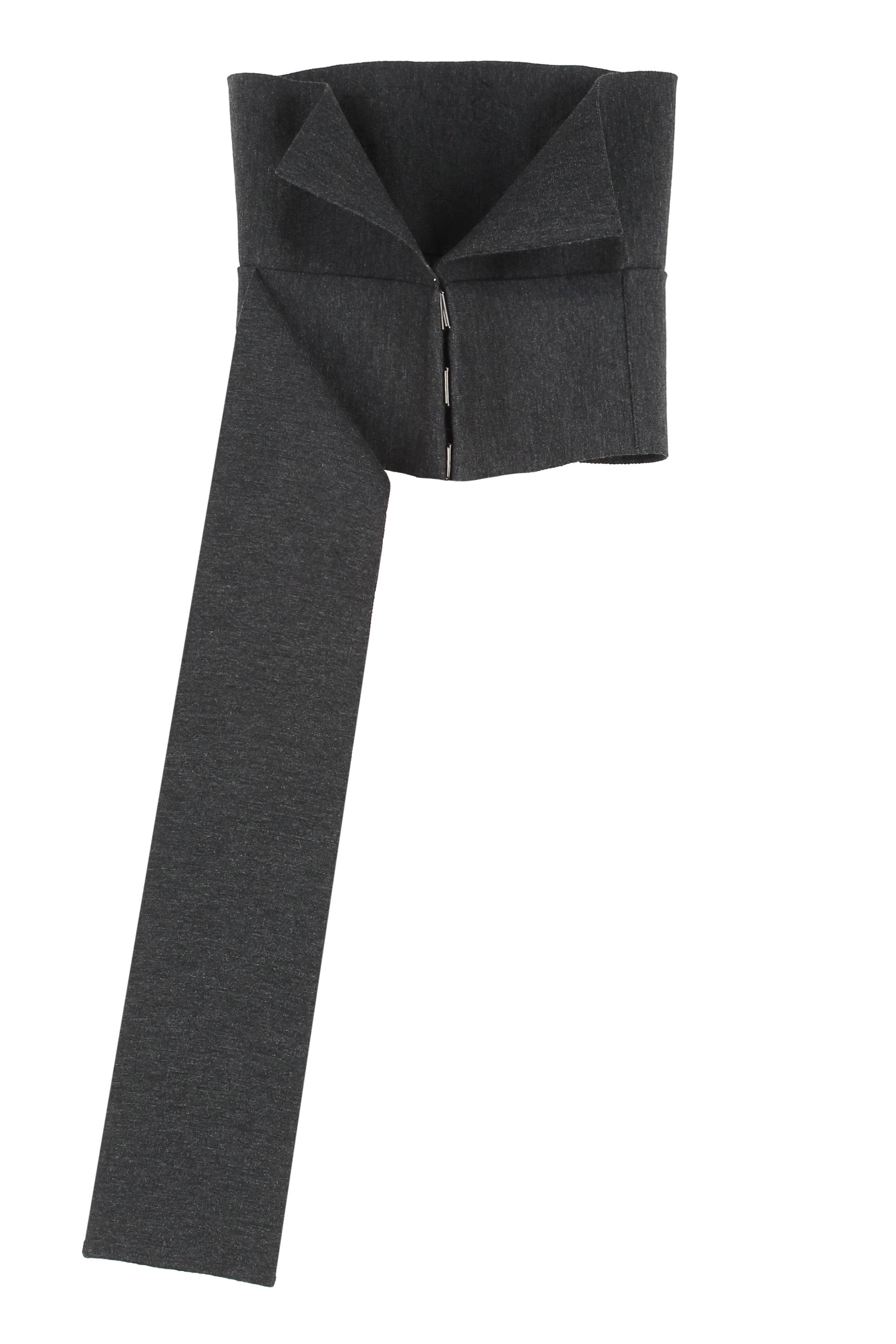 Top in virgin wool