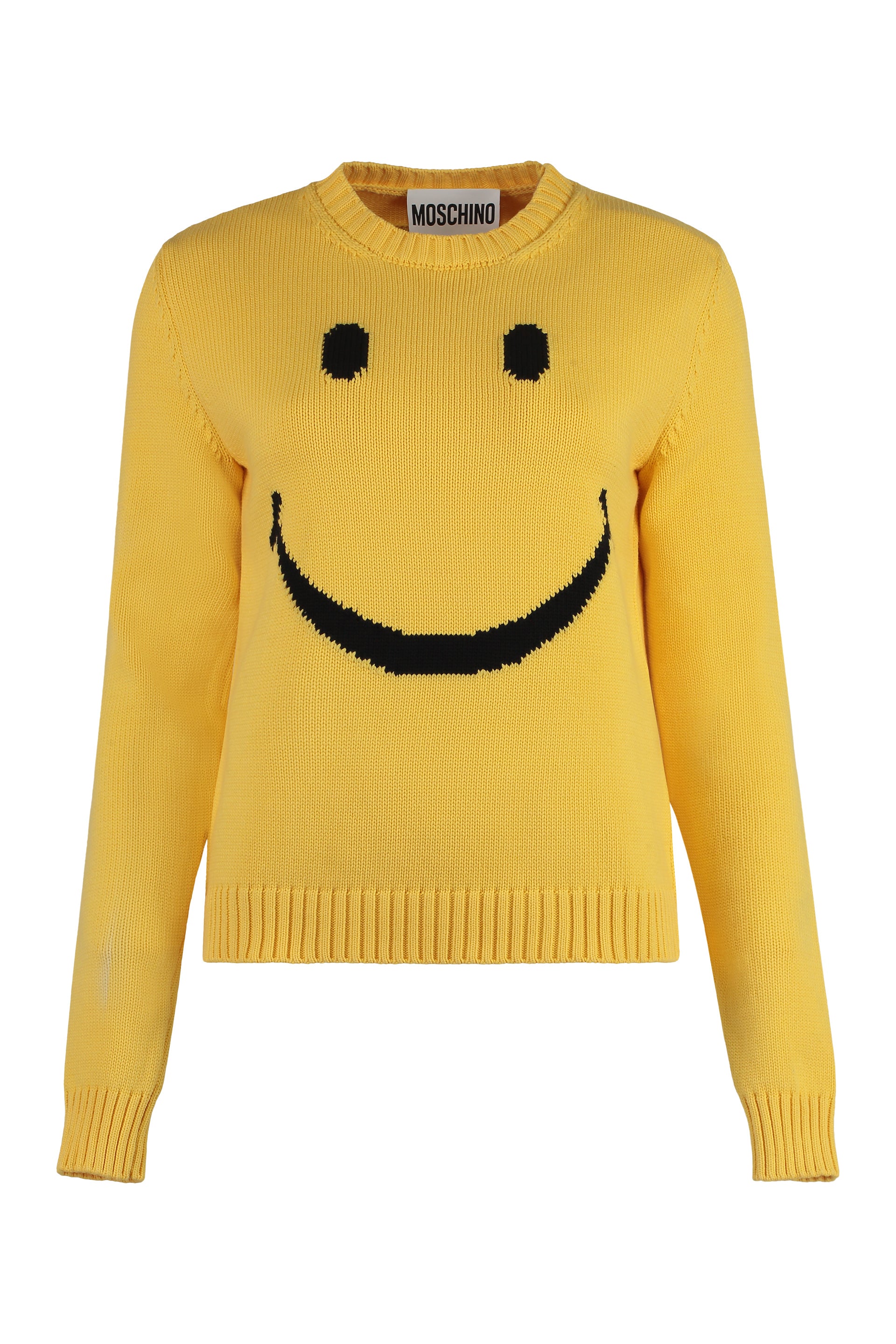 Smiley® - Cotton blend crew-neck sweater