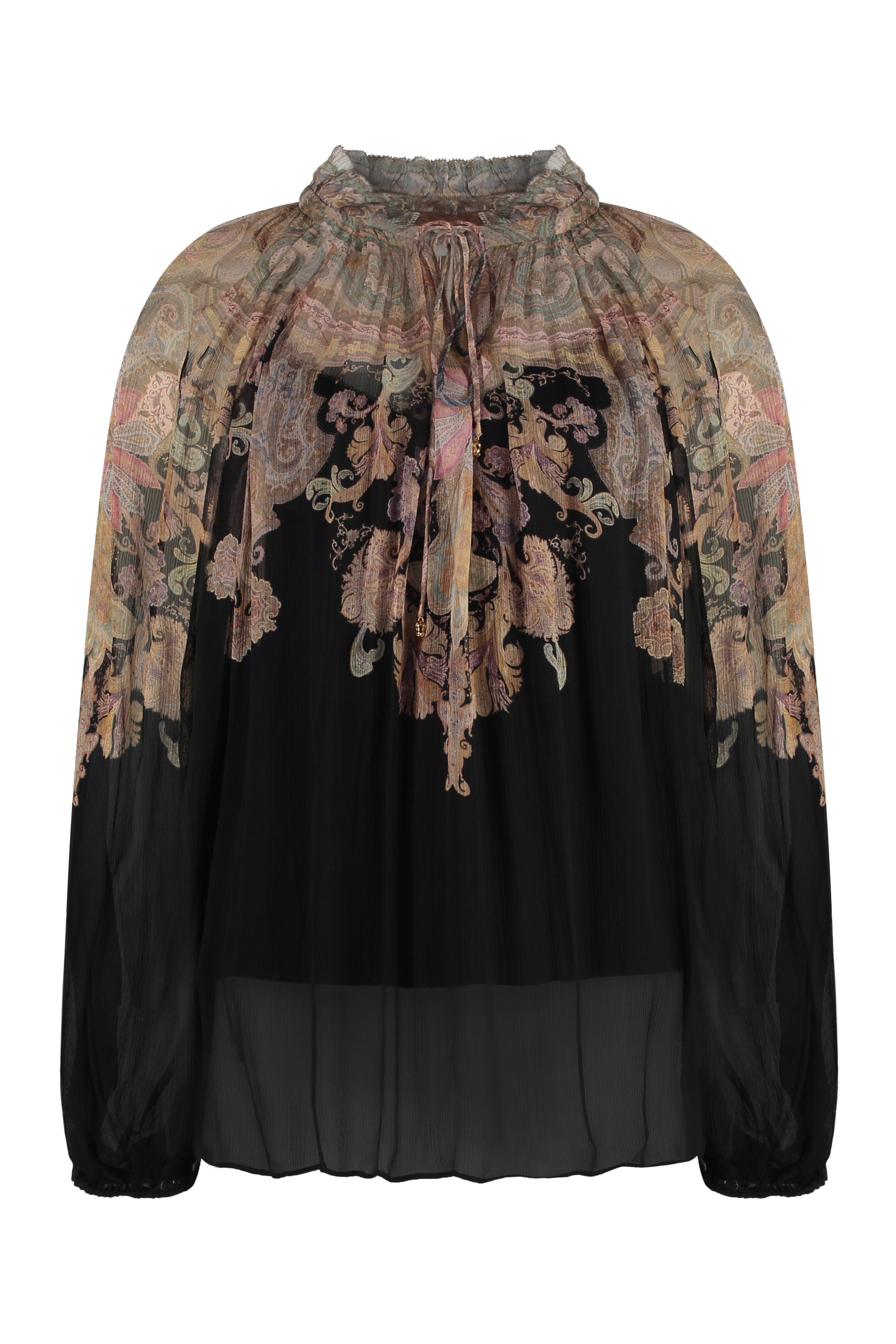 Billow floral blouse