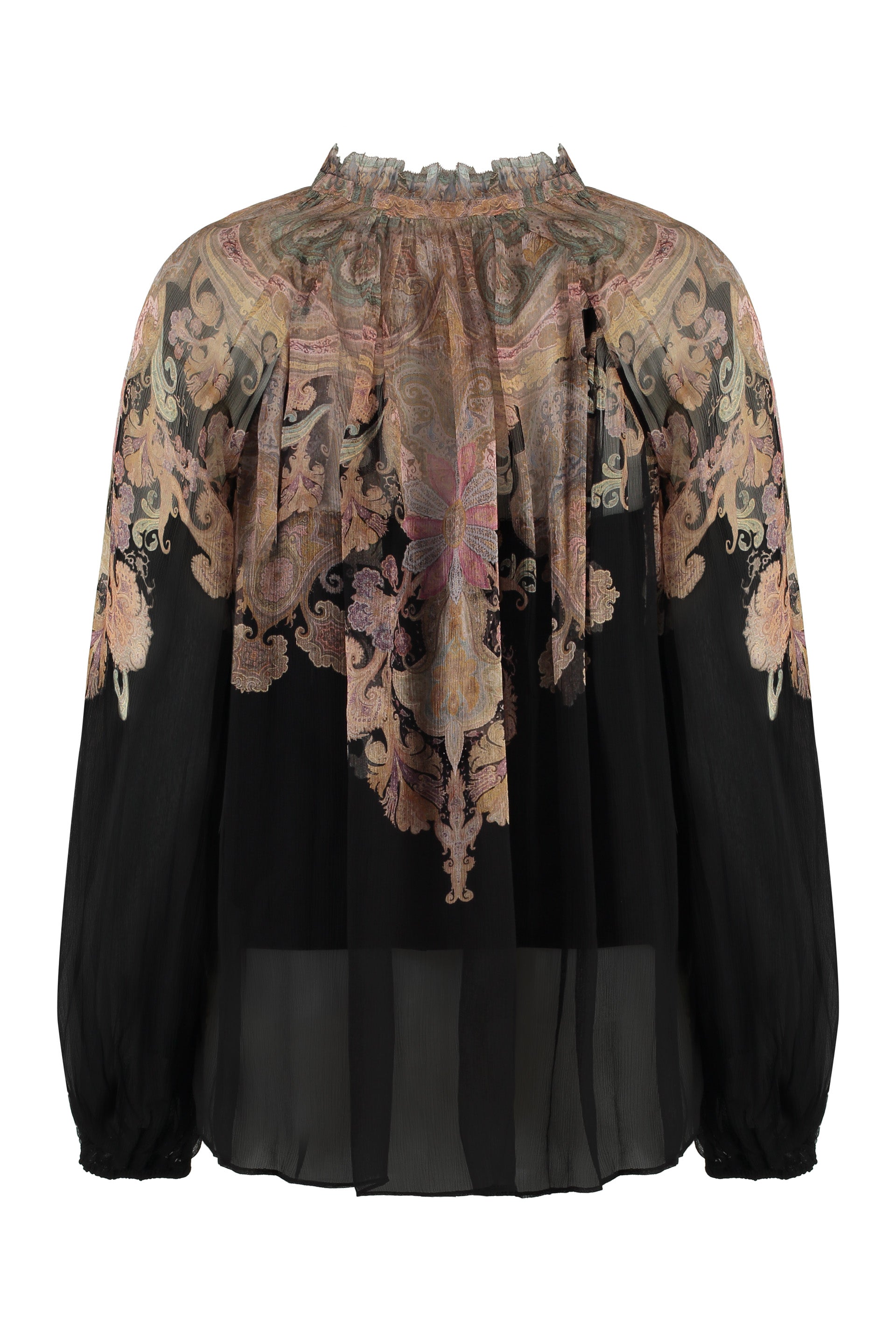 Billow floral blouse