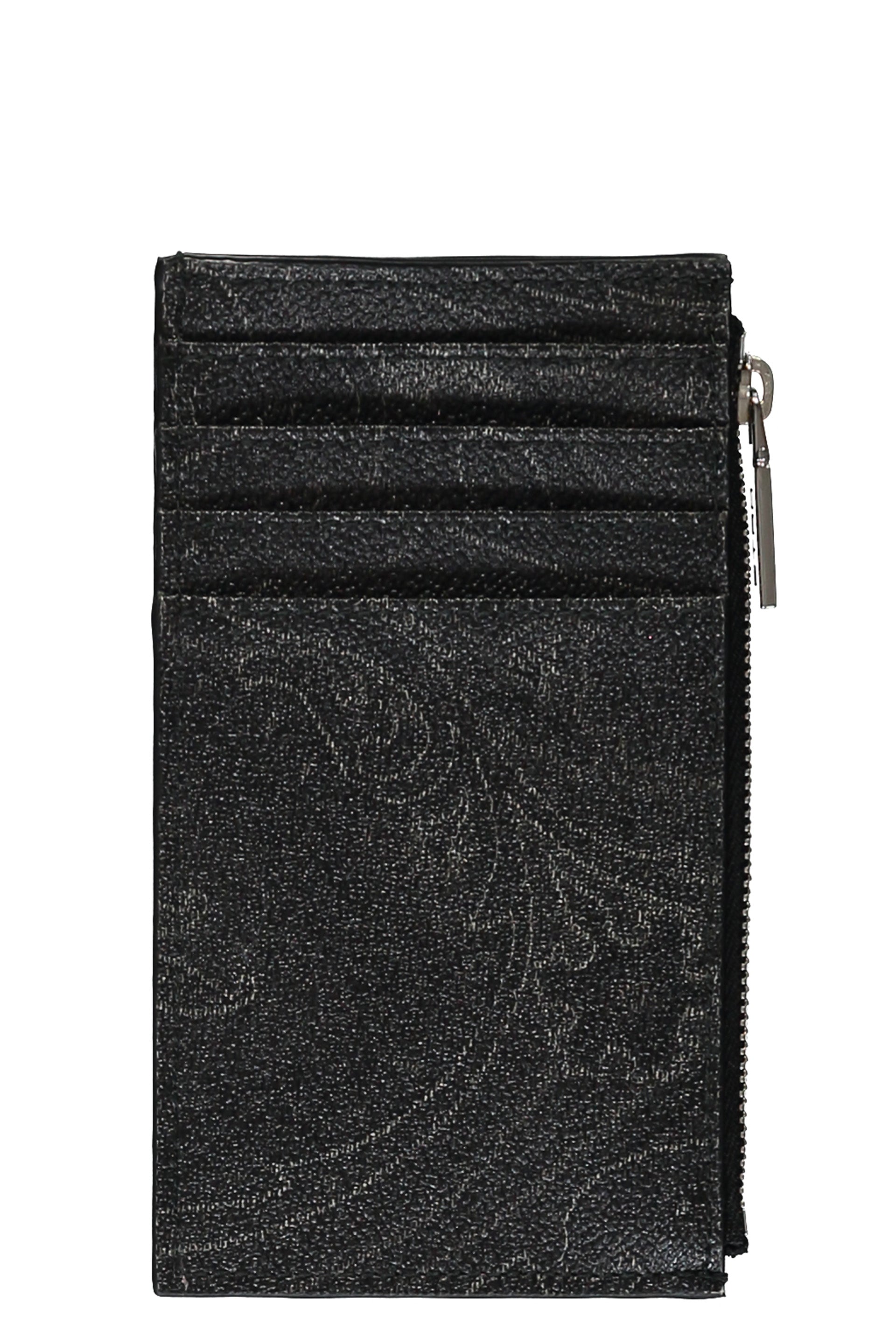 Faux leather card holder