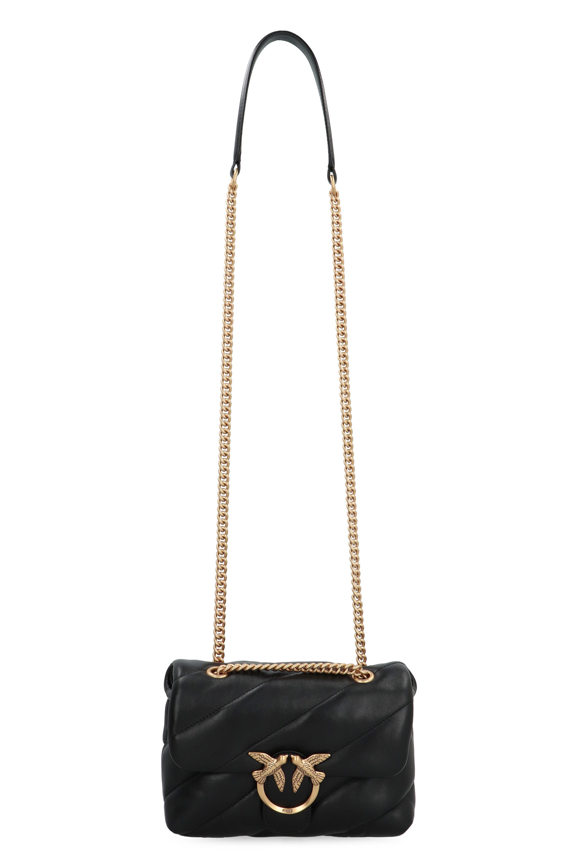 Love Mini Puff Leather crossbody bag