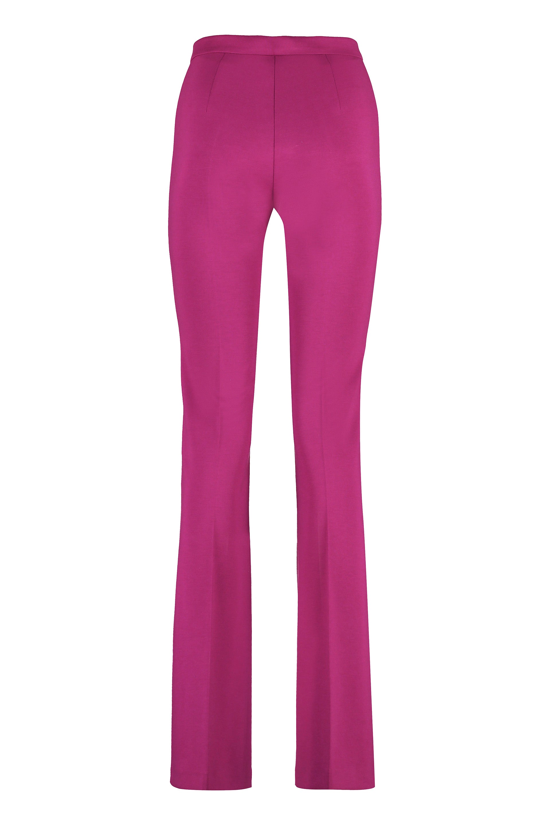 Hulka flared viscose trousers