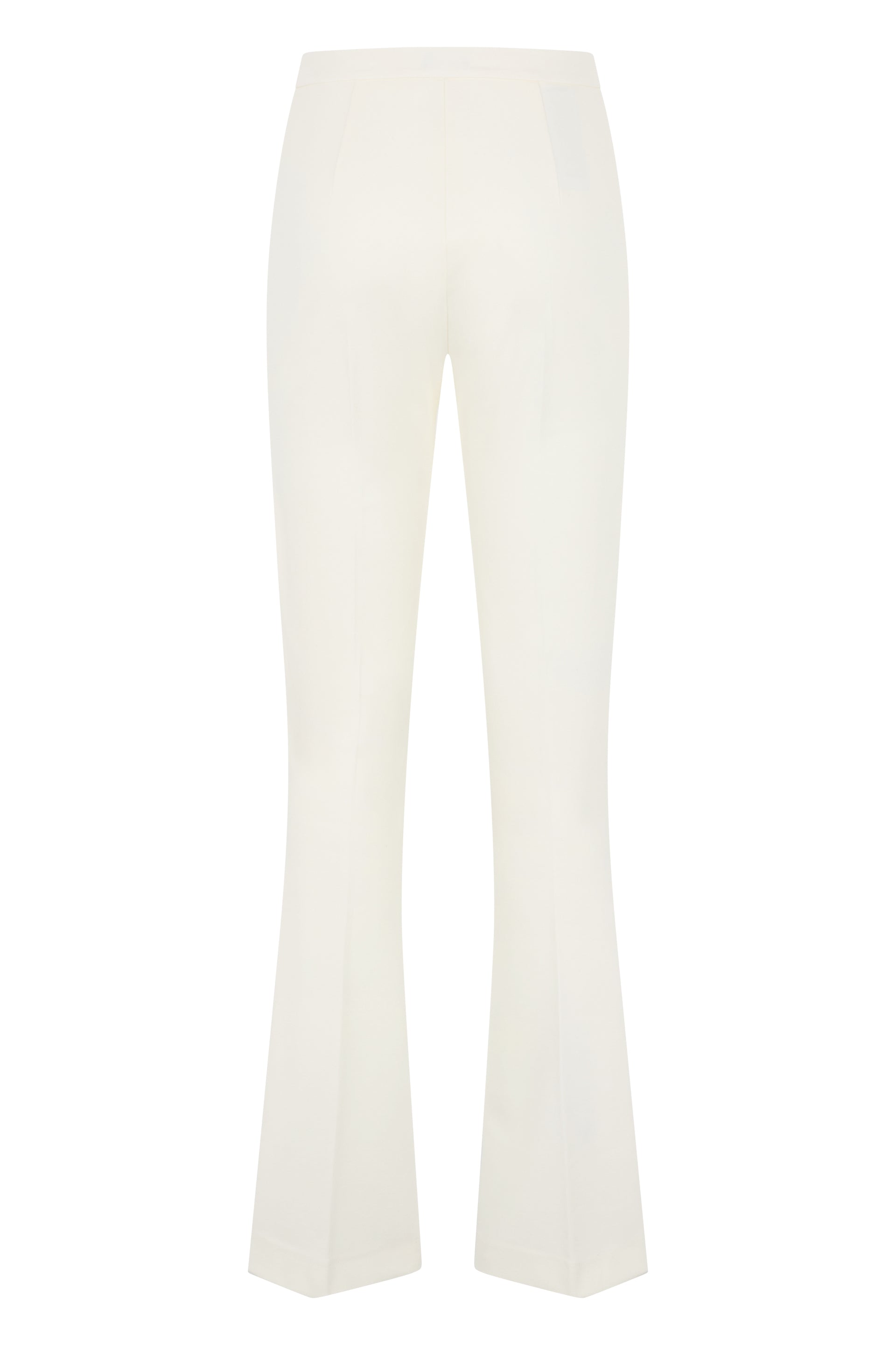 Hulka flared viscose trousers