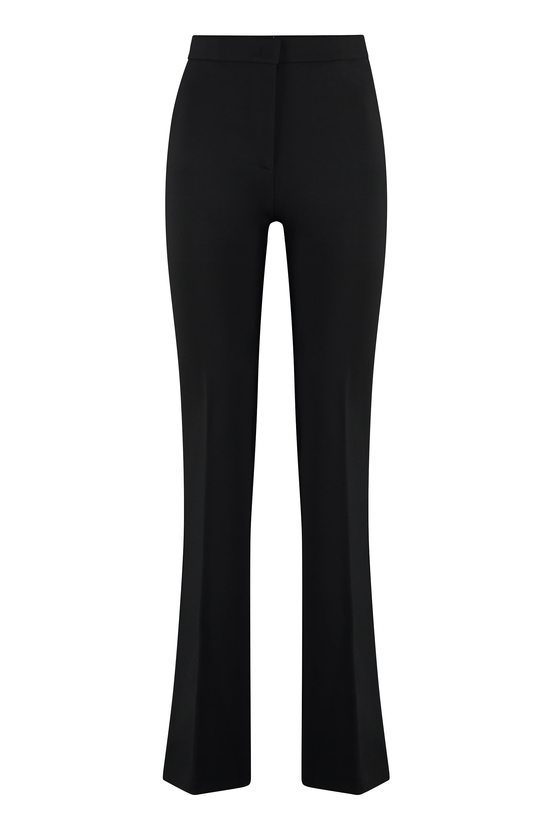 Hulka flared viscose trousers