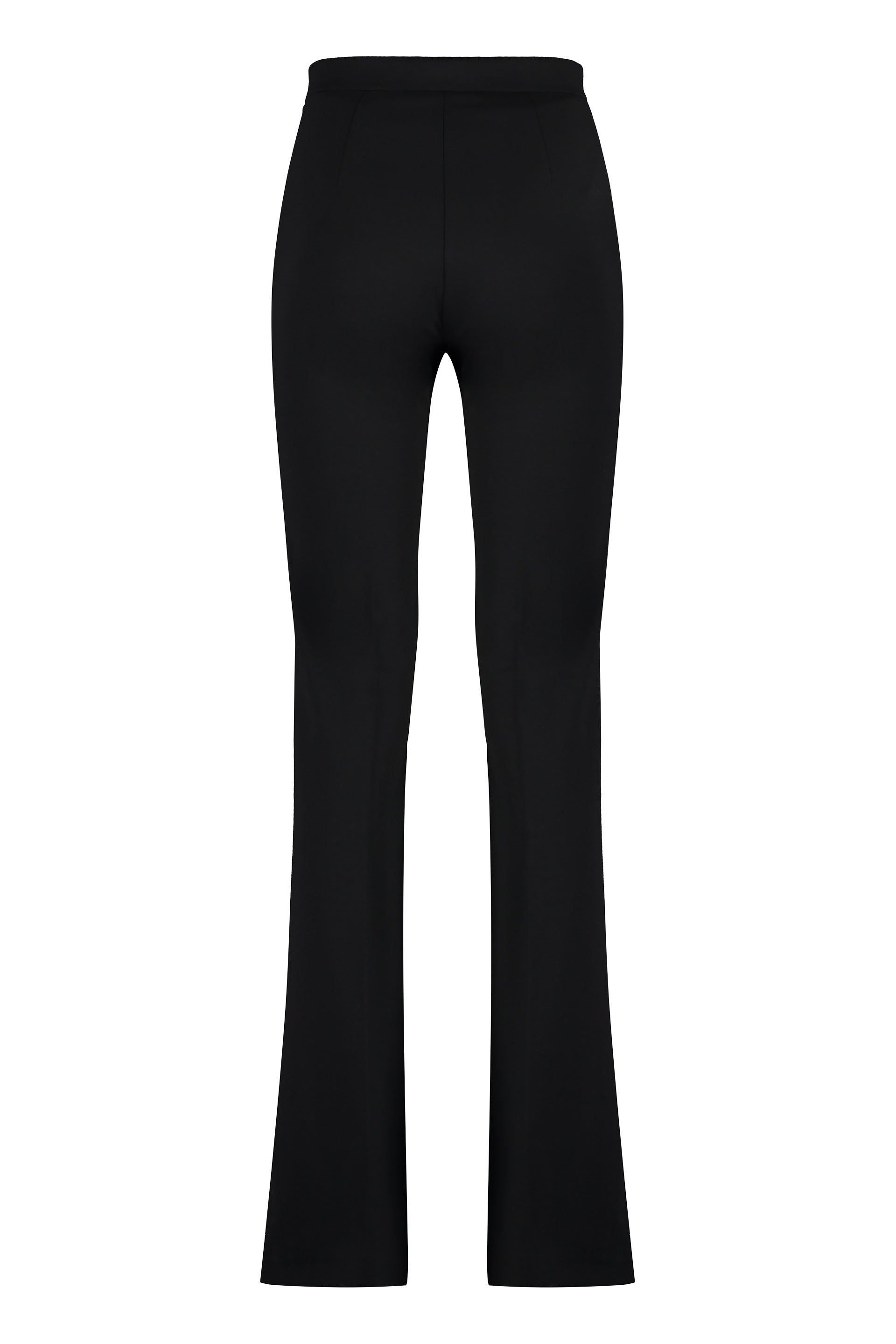 Hulka flared viscose trousers