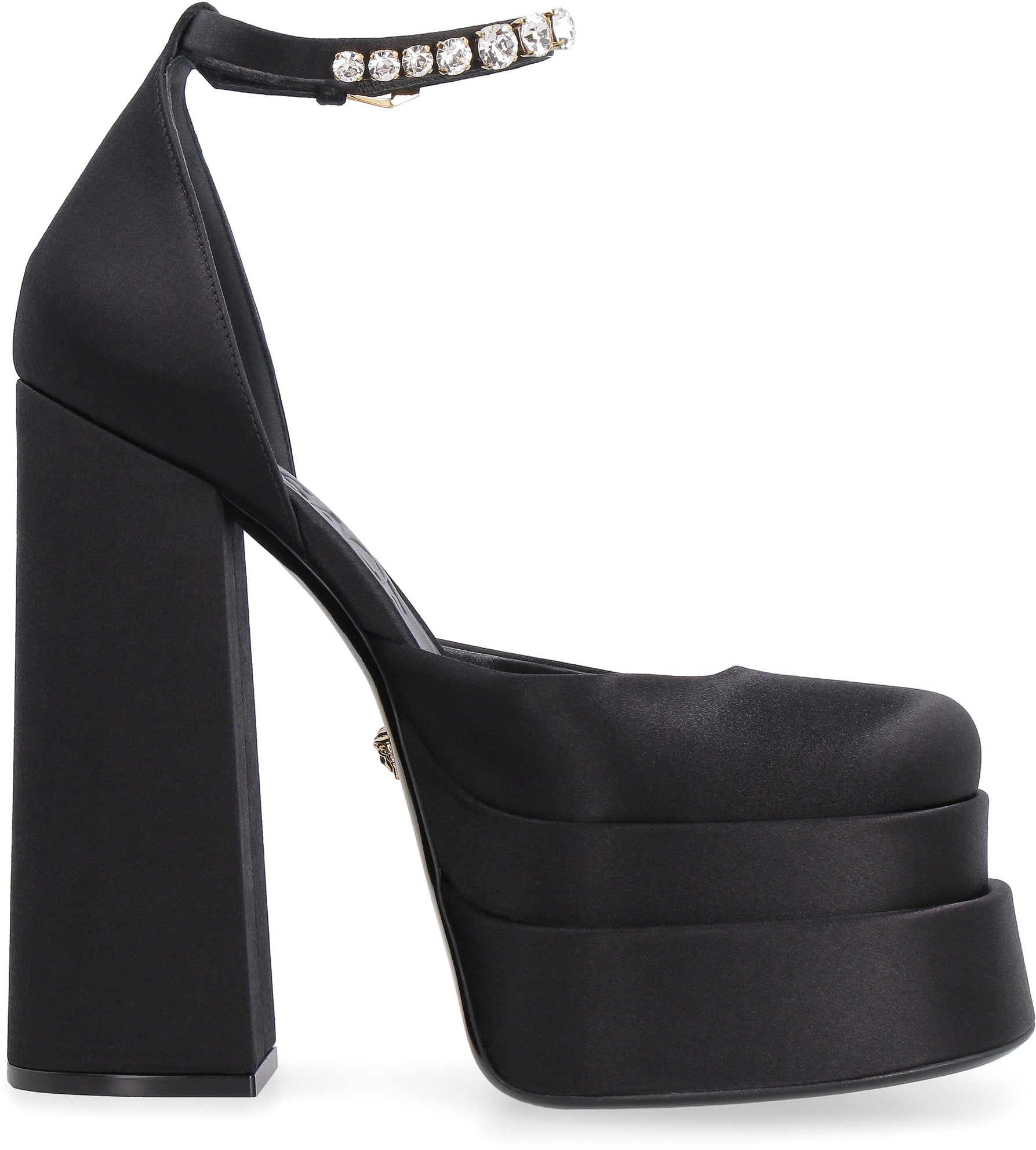 Medusa Aevitas satin pumps
