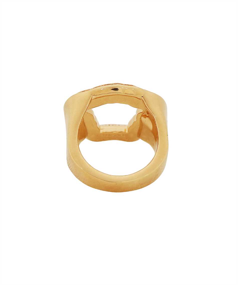 Gold plated metal ring