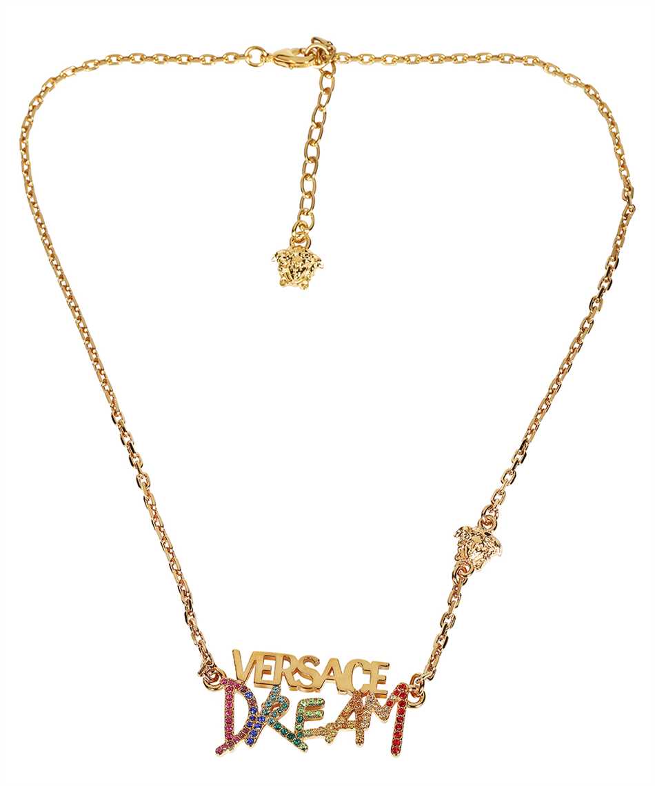 Gold-tone metal necklace