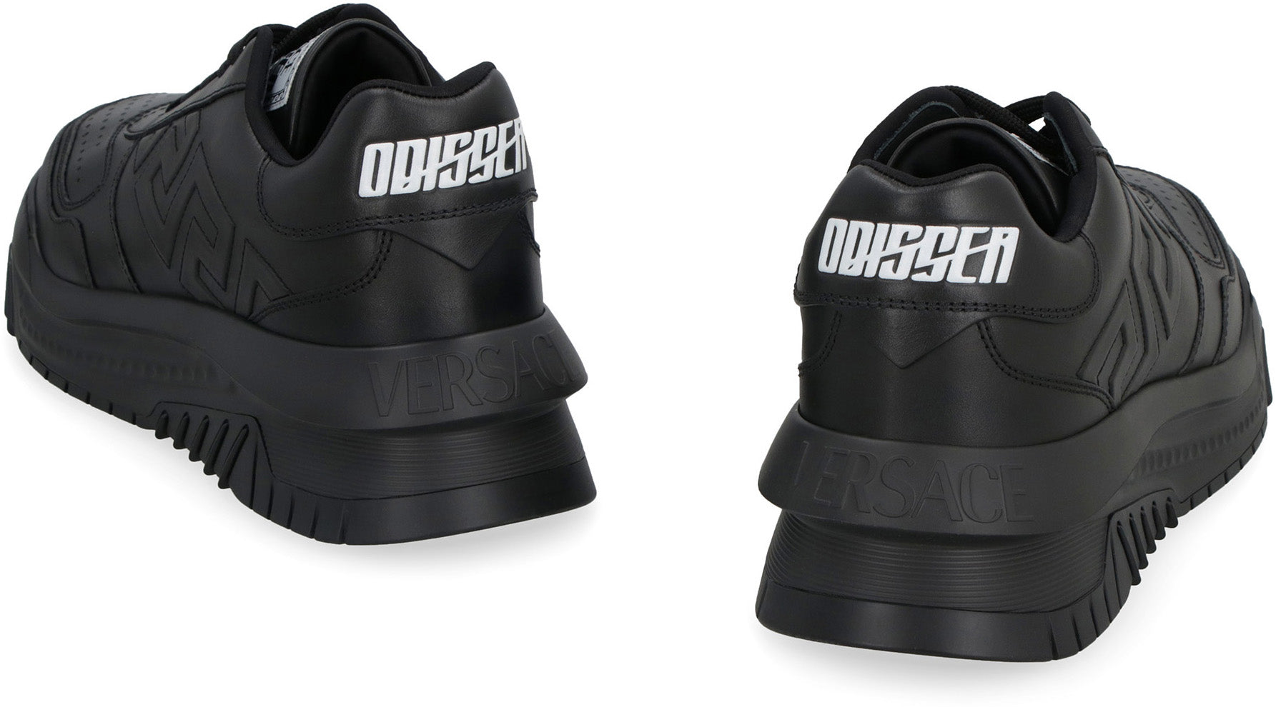 Odissea leather low-top sneakers