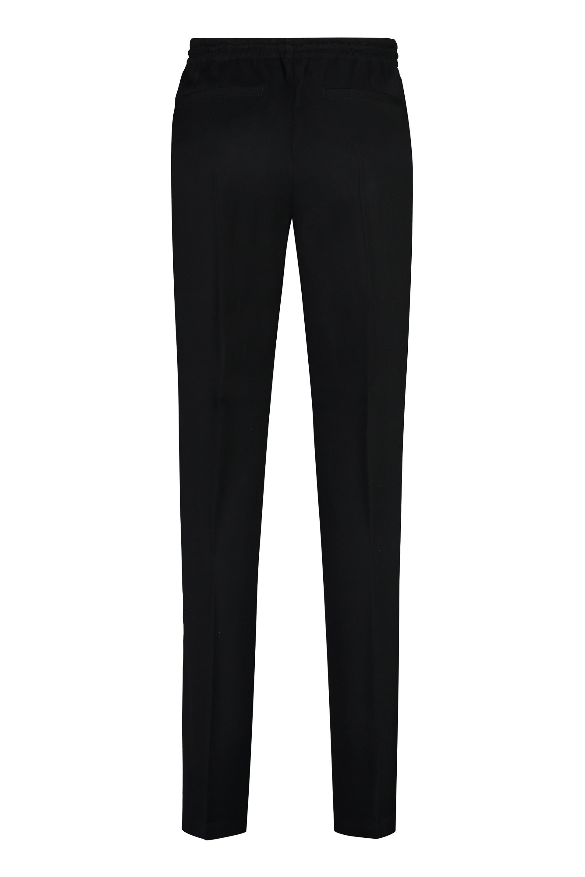 Stretch viscose trousers