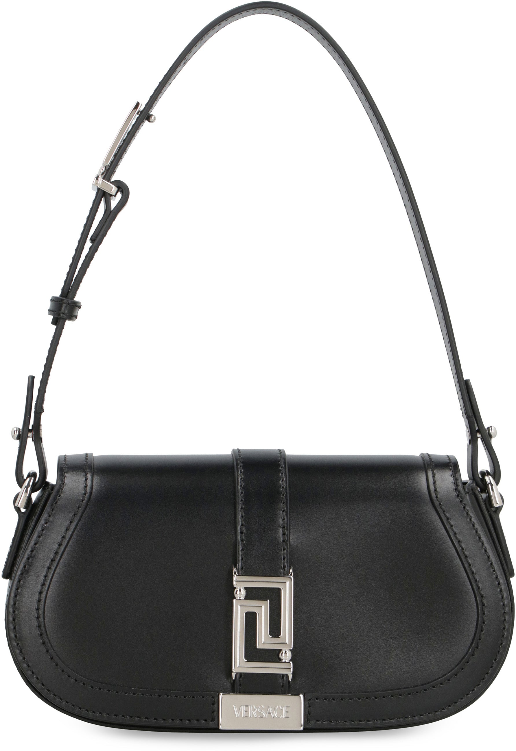 Greca Goddess mini leather shoulder bag