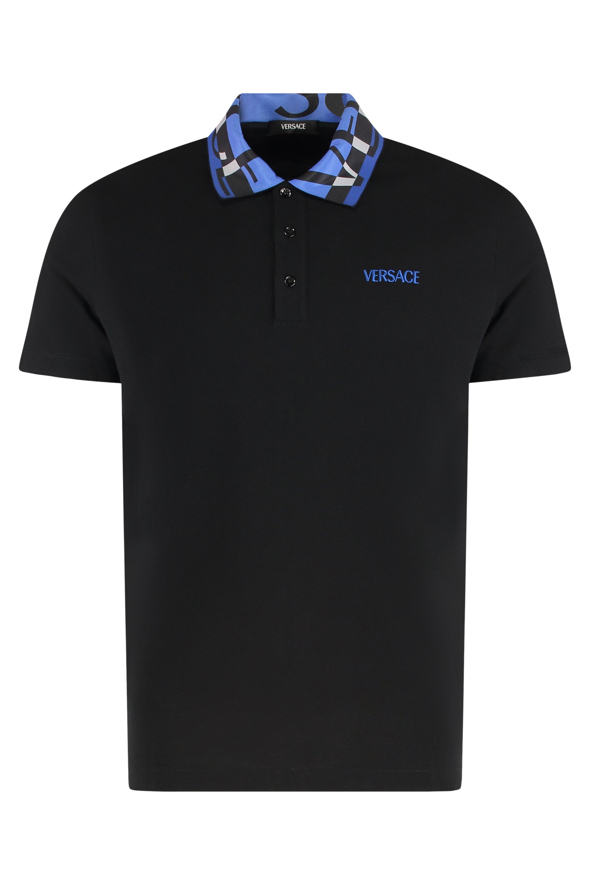 Cotton-piqué polo shirt