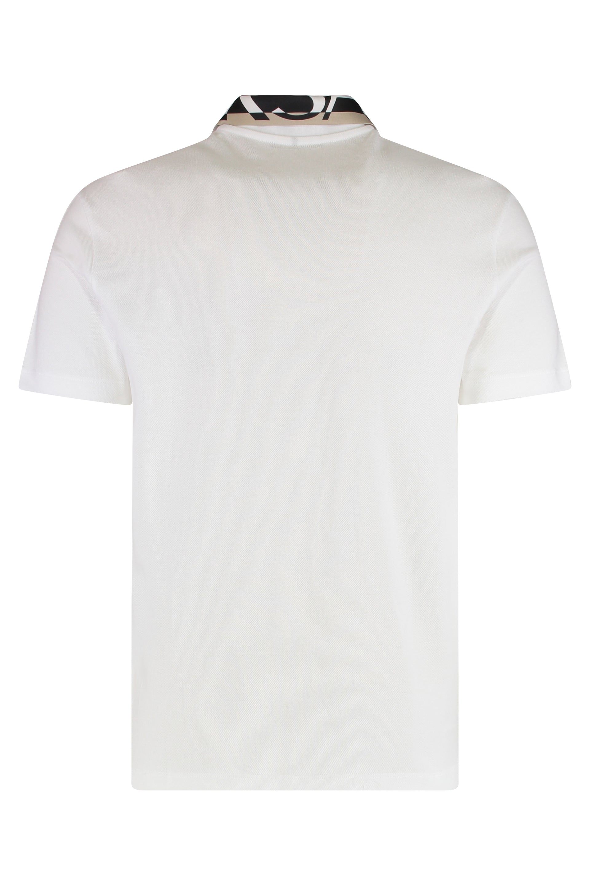 Cotton-piqué polo shirt