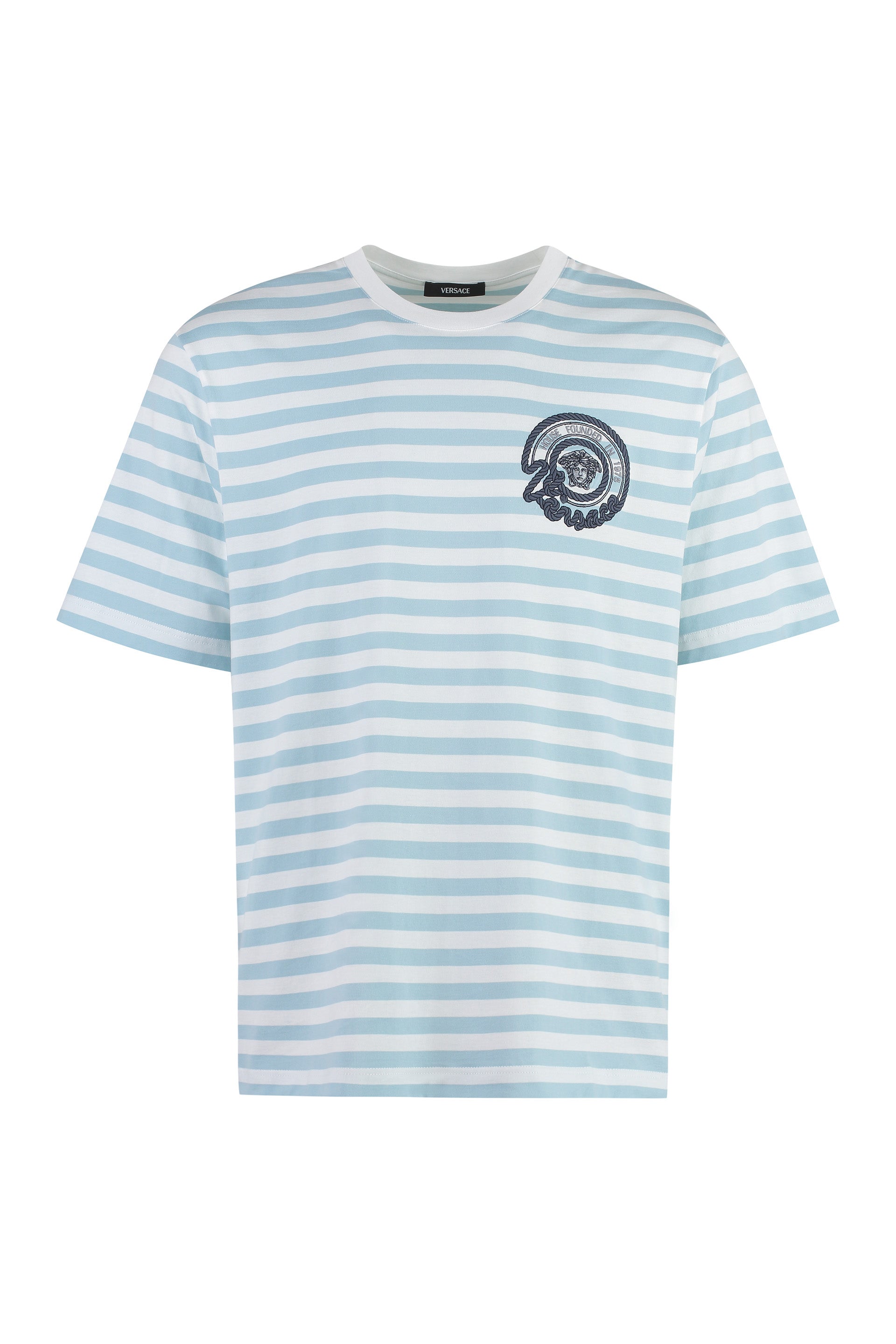 Striped cotton t-shirt