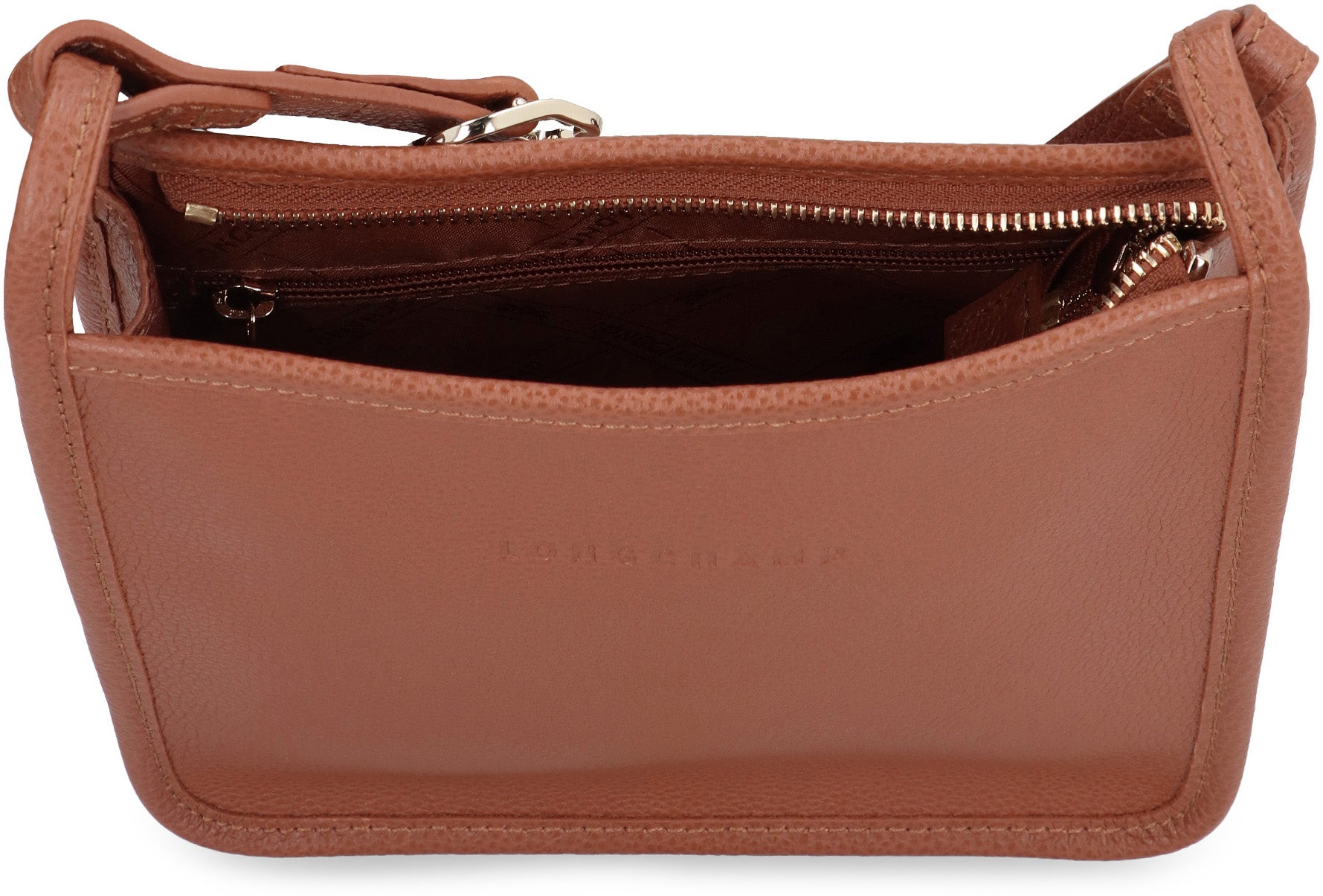 Le Foulonné S leather crossbody bag