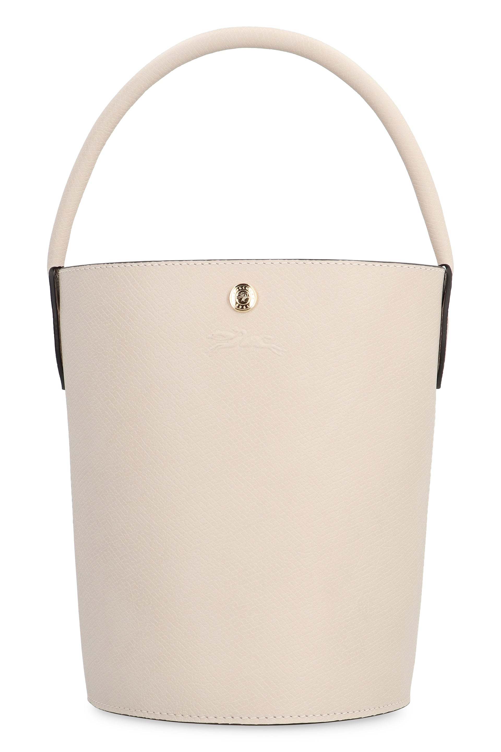 Épure S leather mini bucket-bag