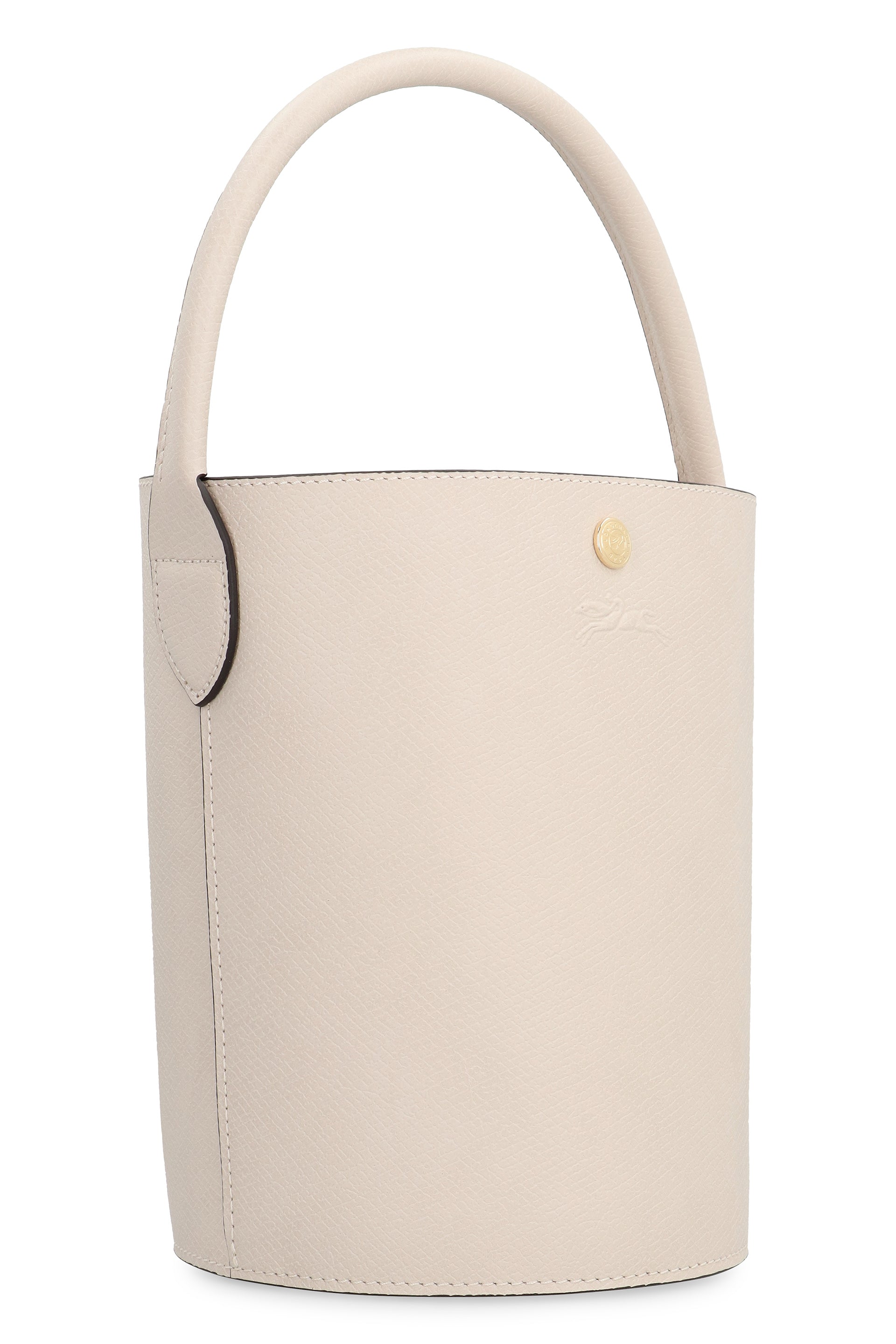 Épure S leather mini bucket-bag