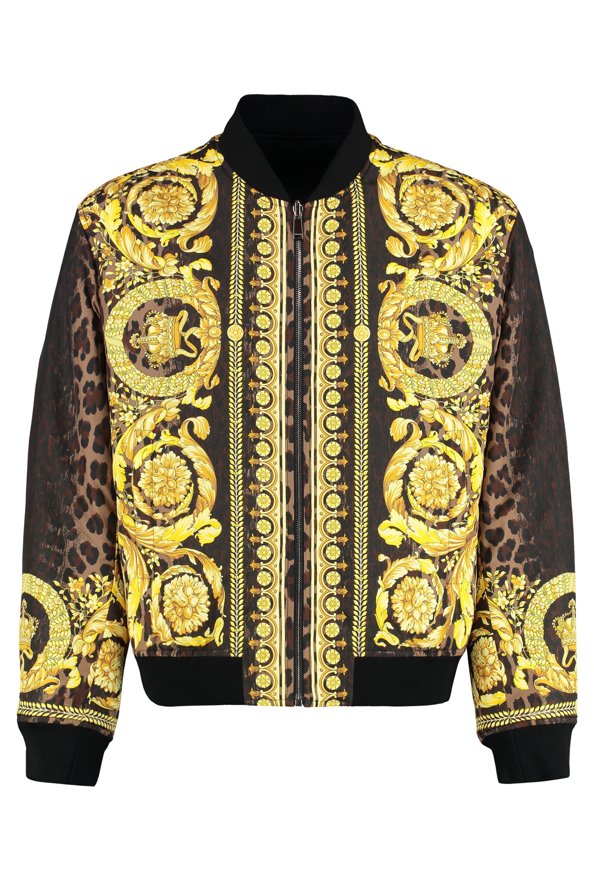Reversible bomber jacket