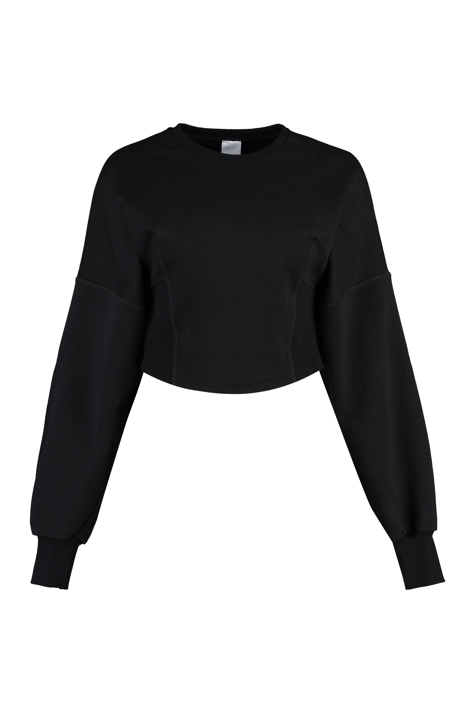 Cotton crew-neck sweatshirt