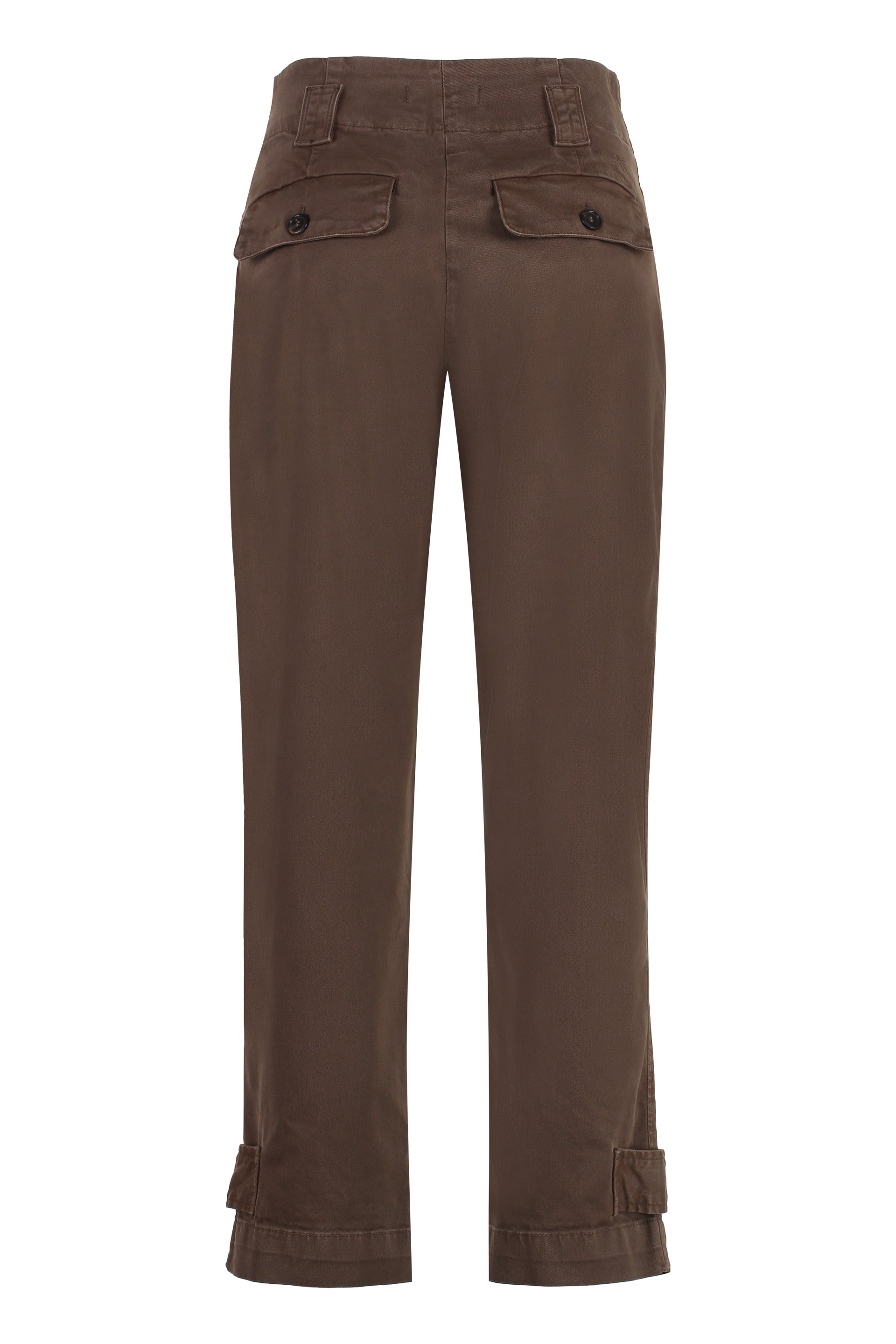 Globo stretch cotton cargo trousers