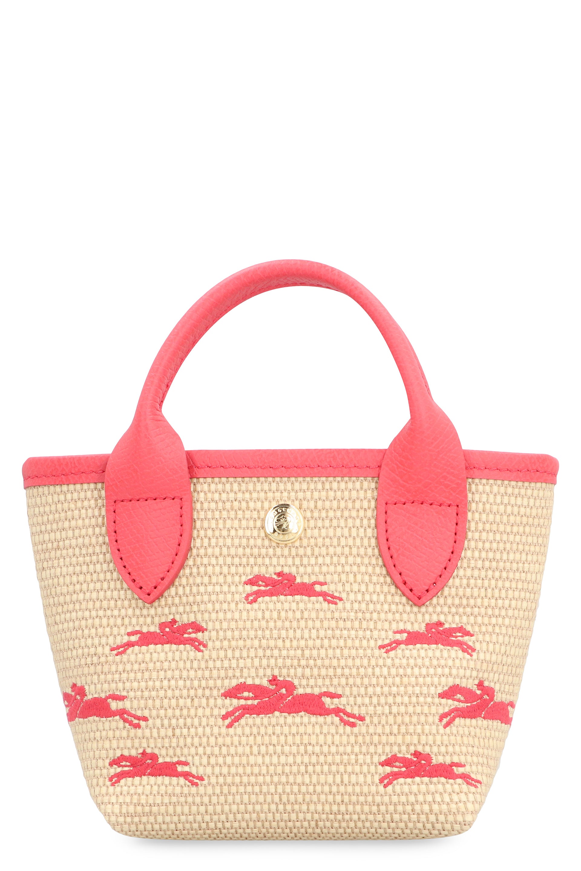 Le Panier Pliage XS Raffia handbag