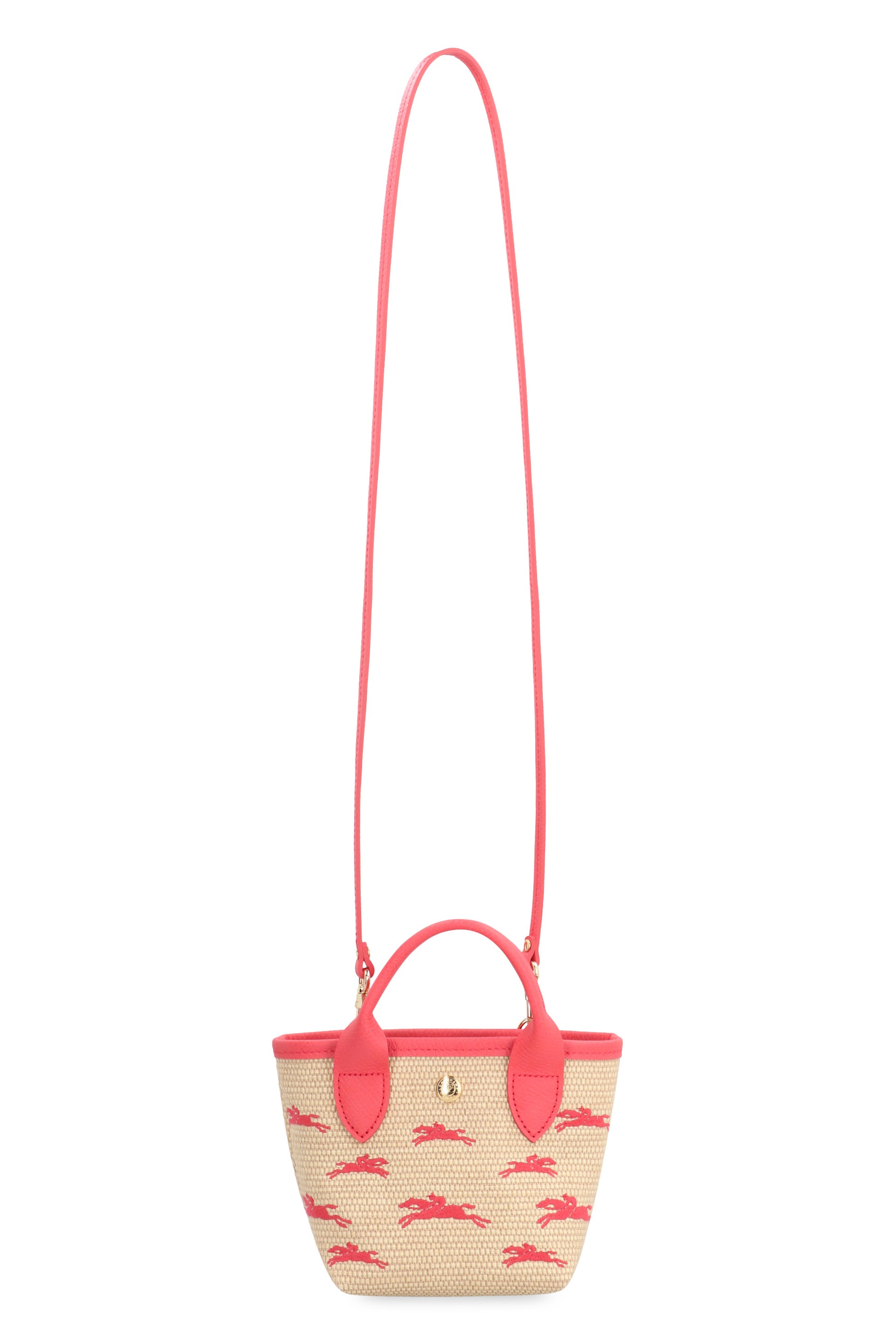 Le Panier Pliage XS Raffia handbag