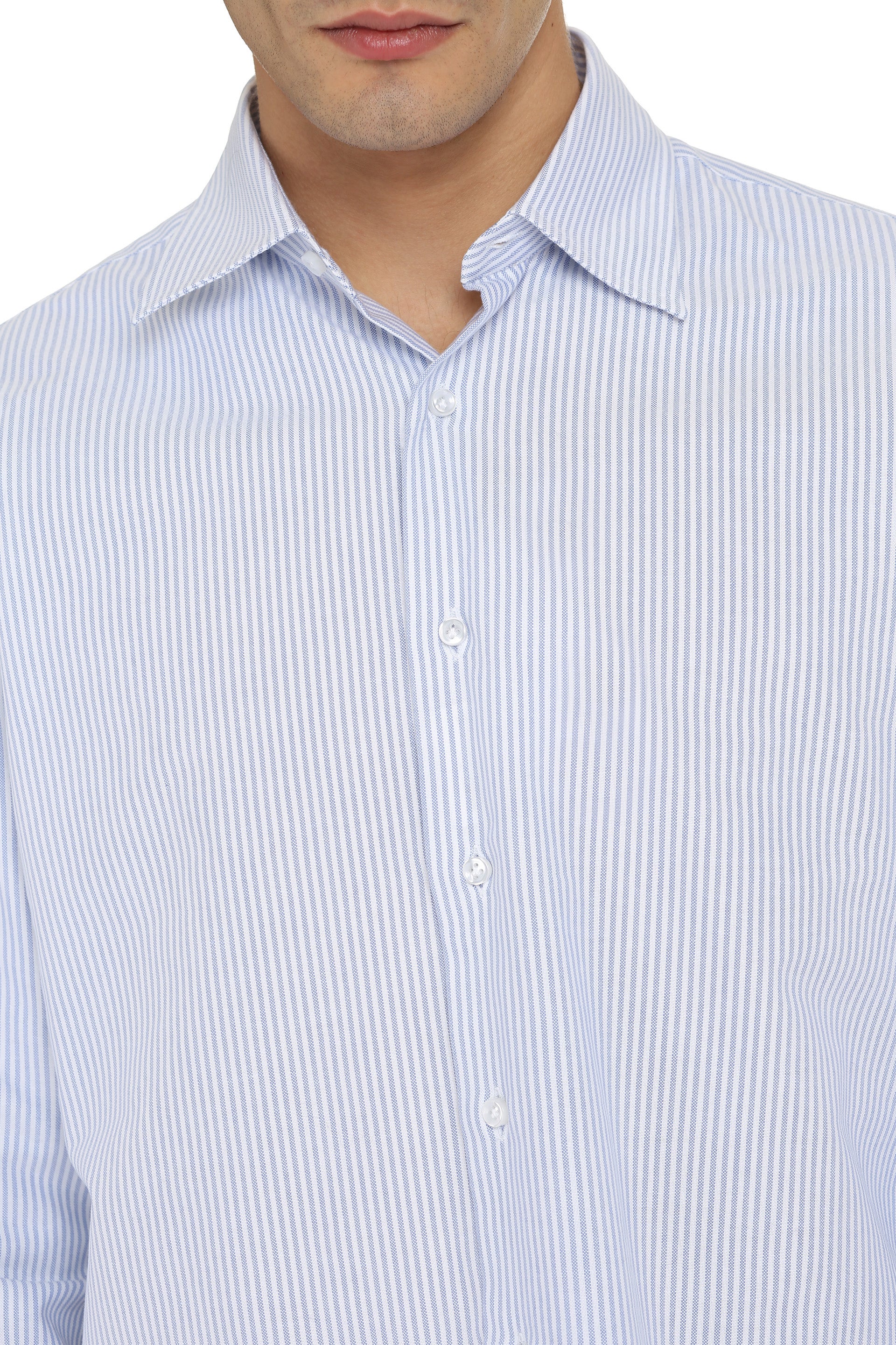 THE (Shirt) - Striped cotton shirt