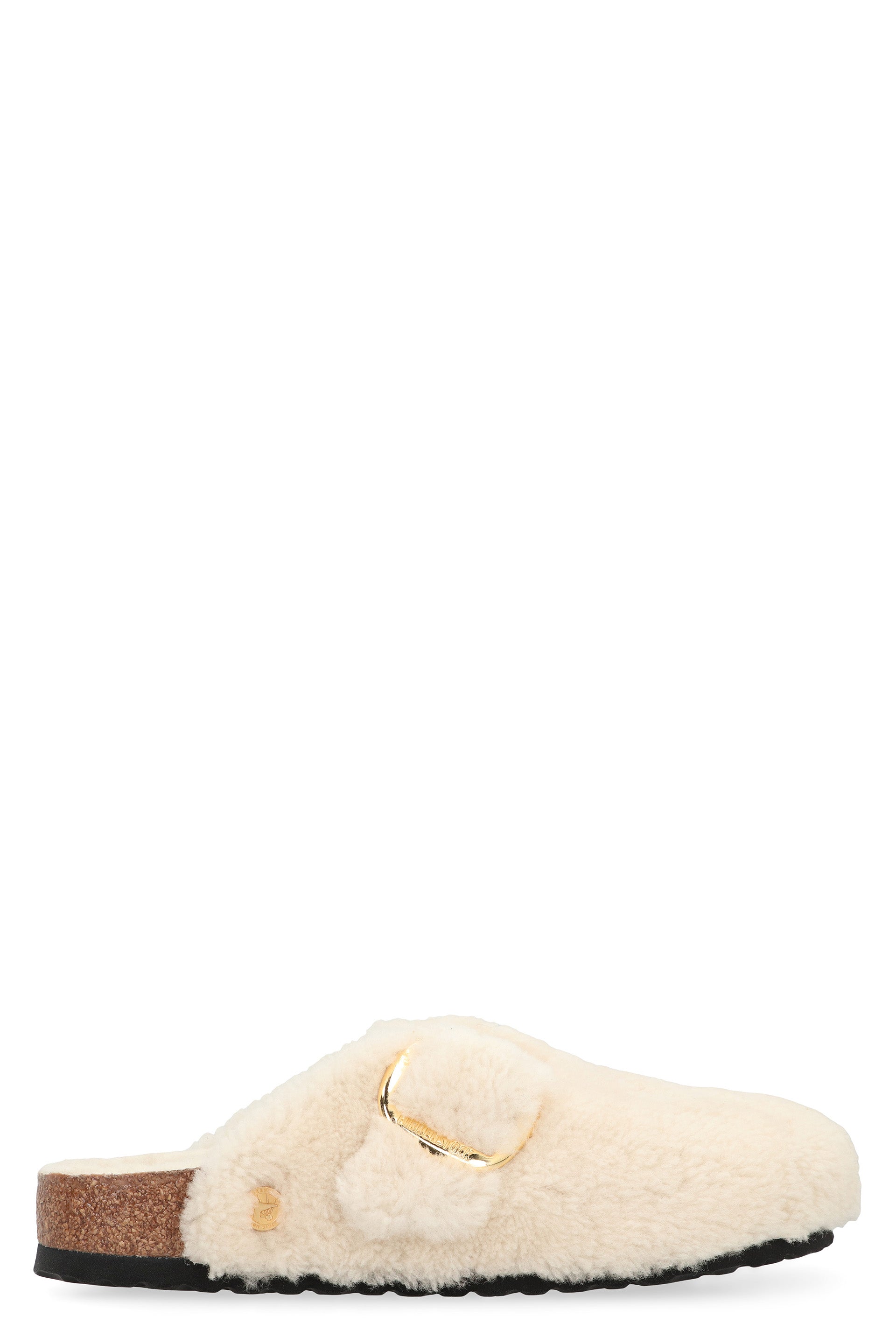 Mule boston big buckle shirring