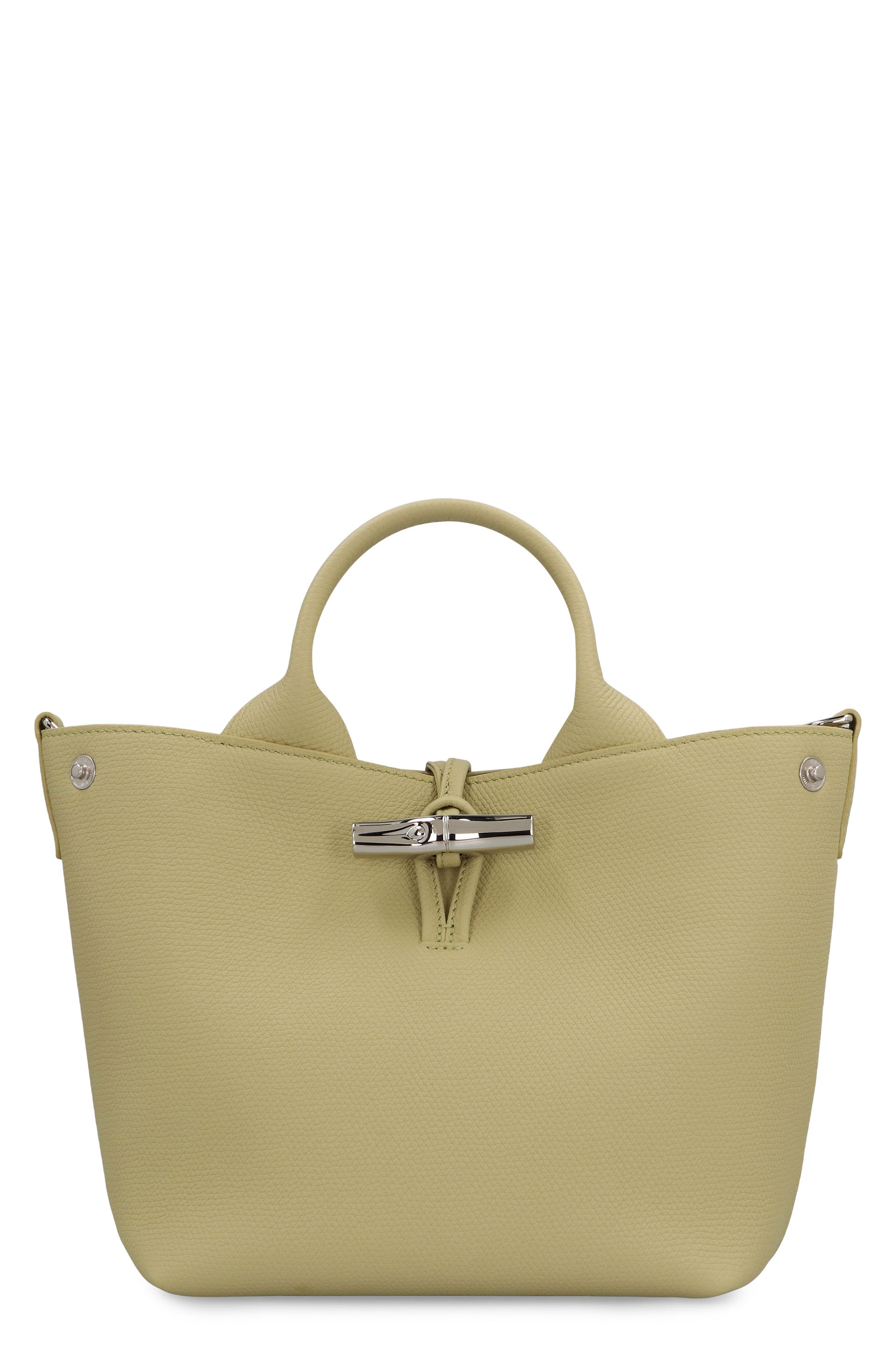 Handbag S Le Roseau in leather