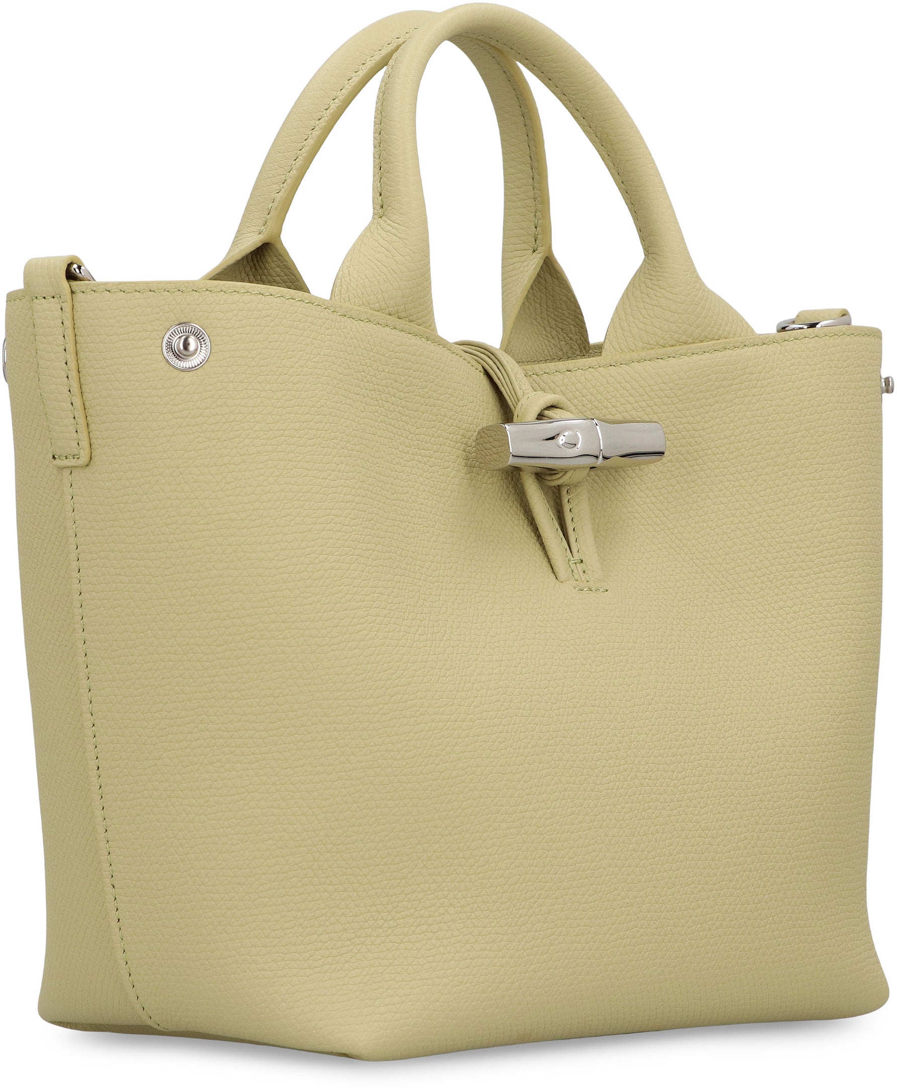 Handbag S Le Roseau in leather