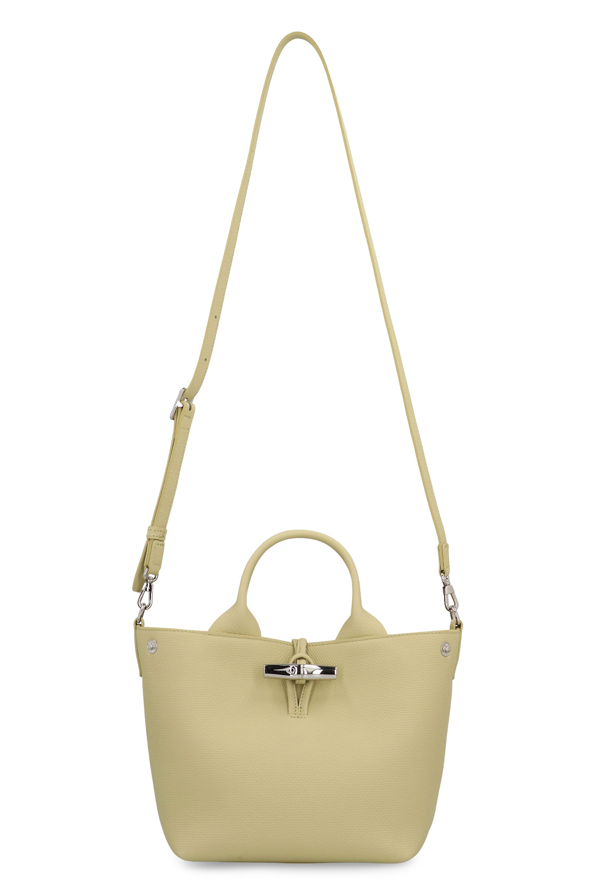 Handbag S Le Roseau in leather