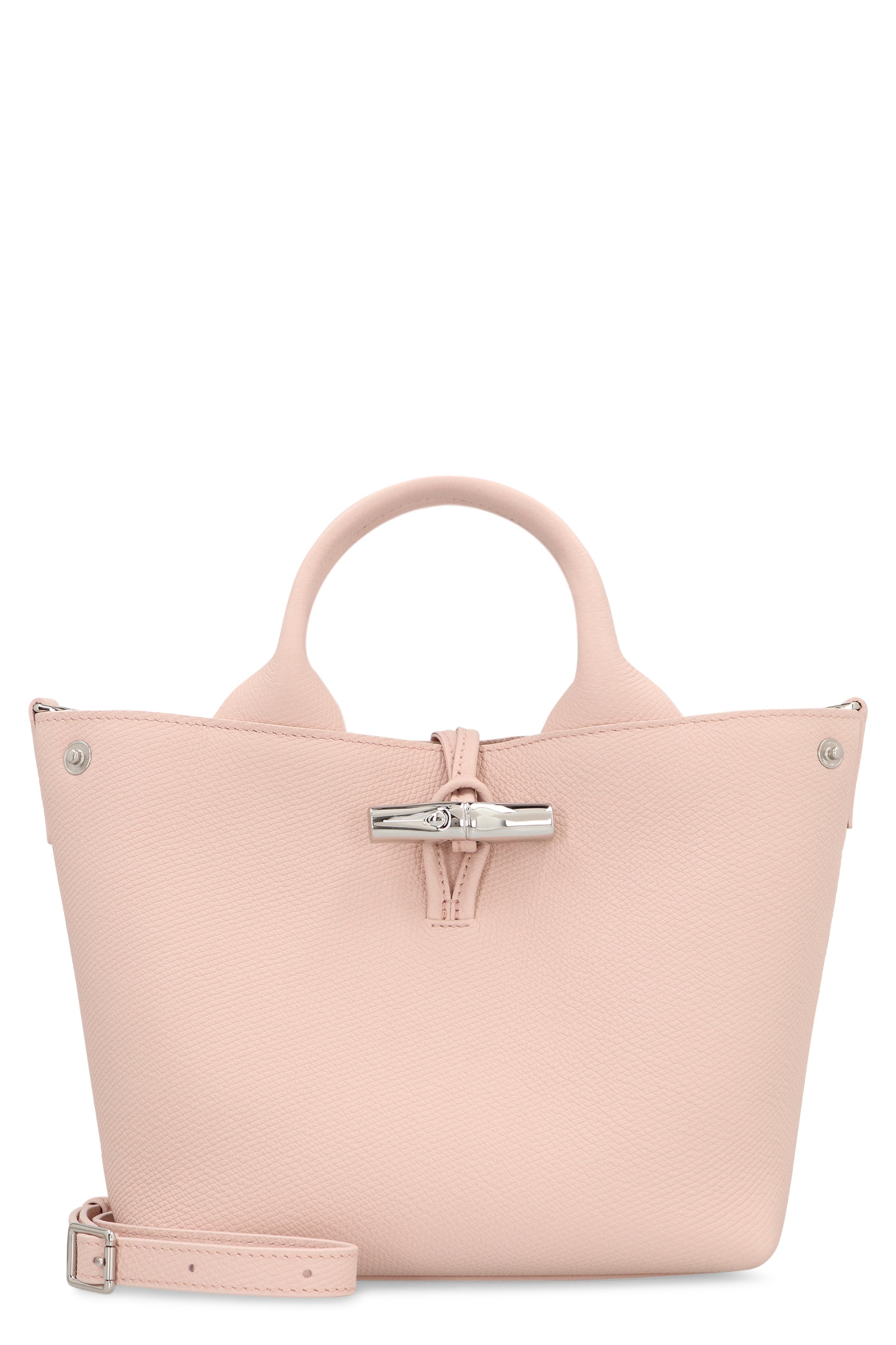 S Le Roseau Leather handbag
