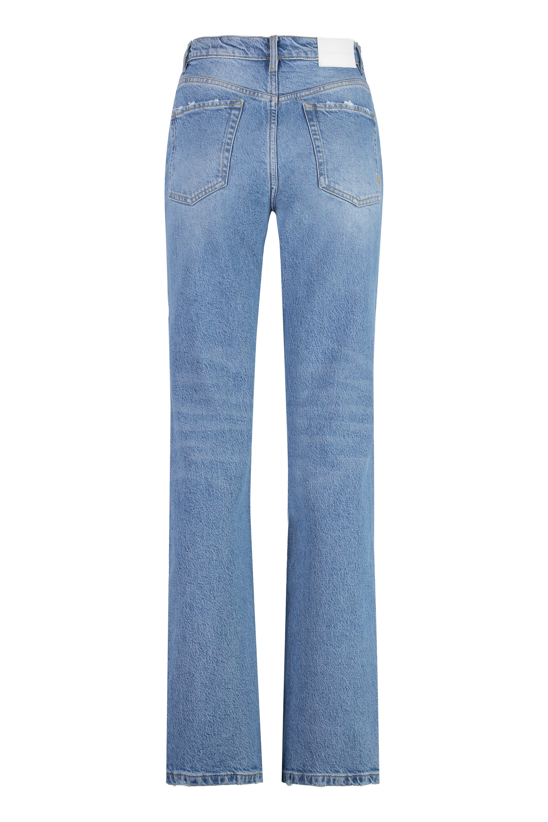 Roxanne 5-pocket straight-leg jeans