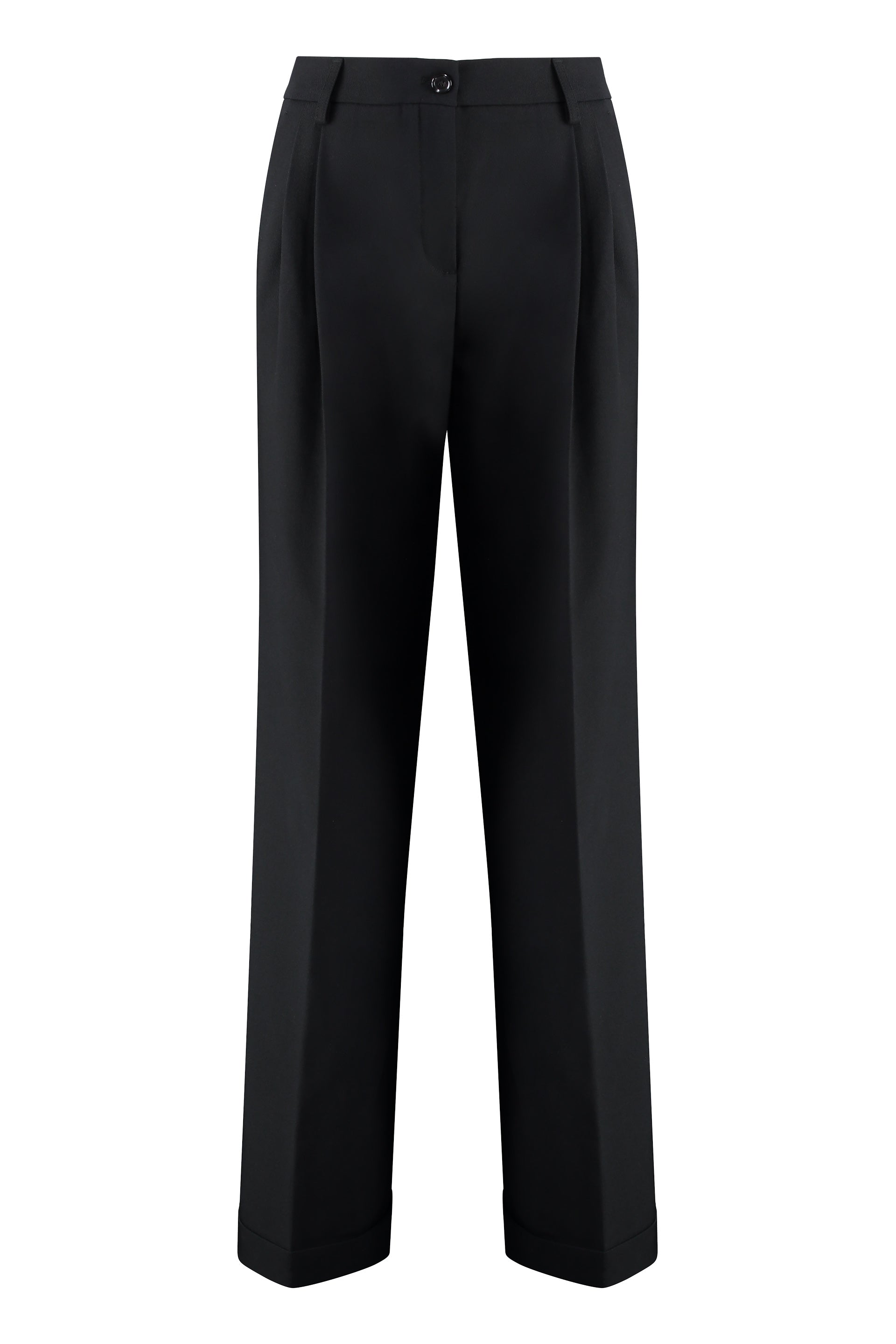 Perù Crepe wide-leg trousers