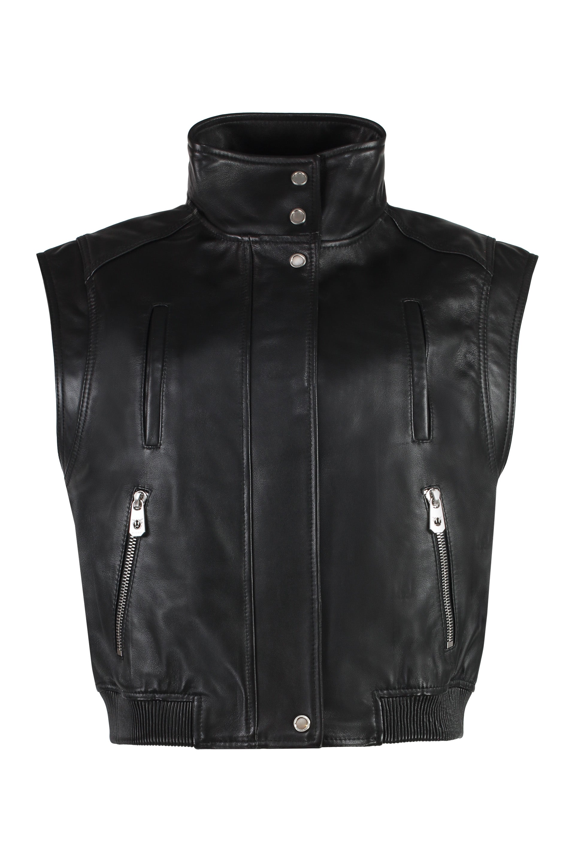 Gambia leather vest