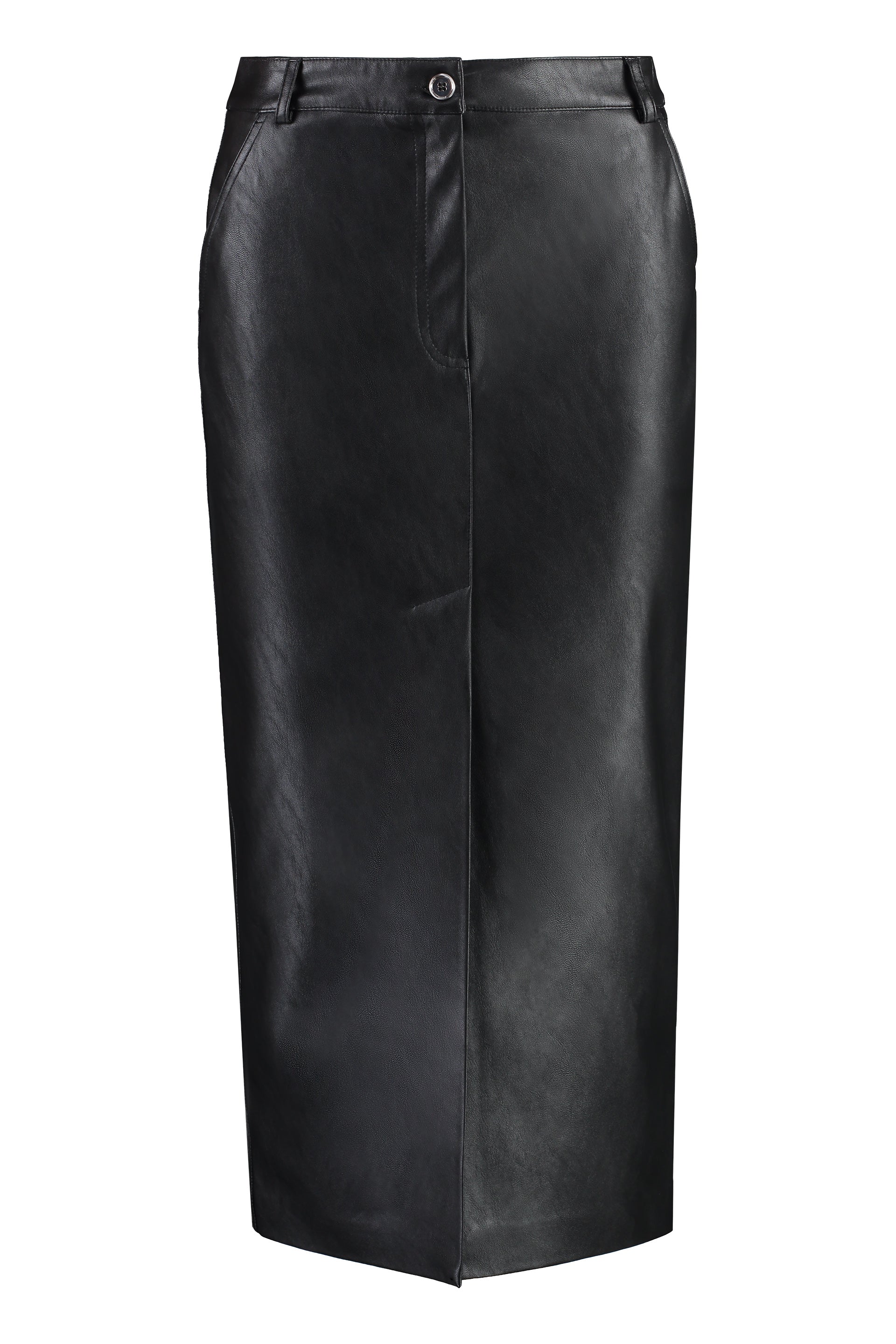 Ginocchiera vegan leather skirt