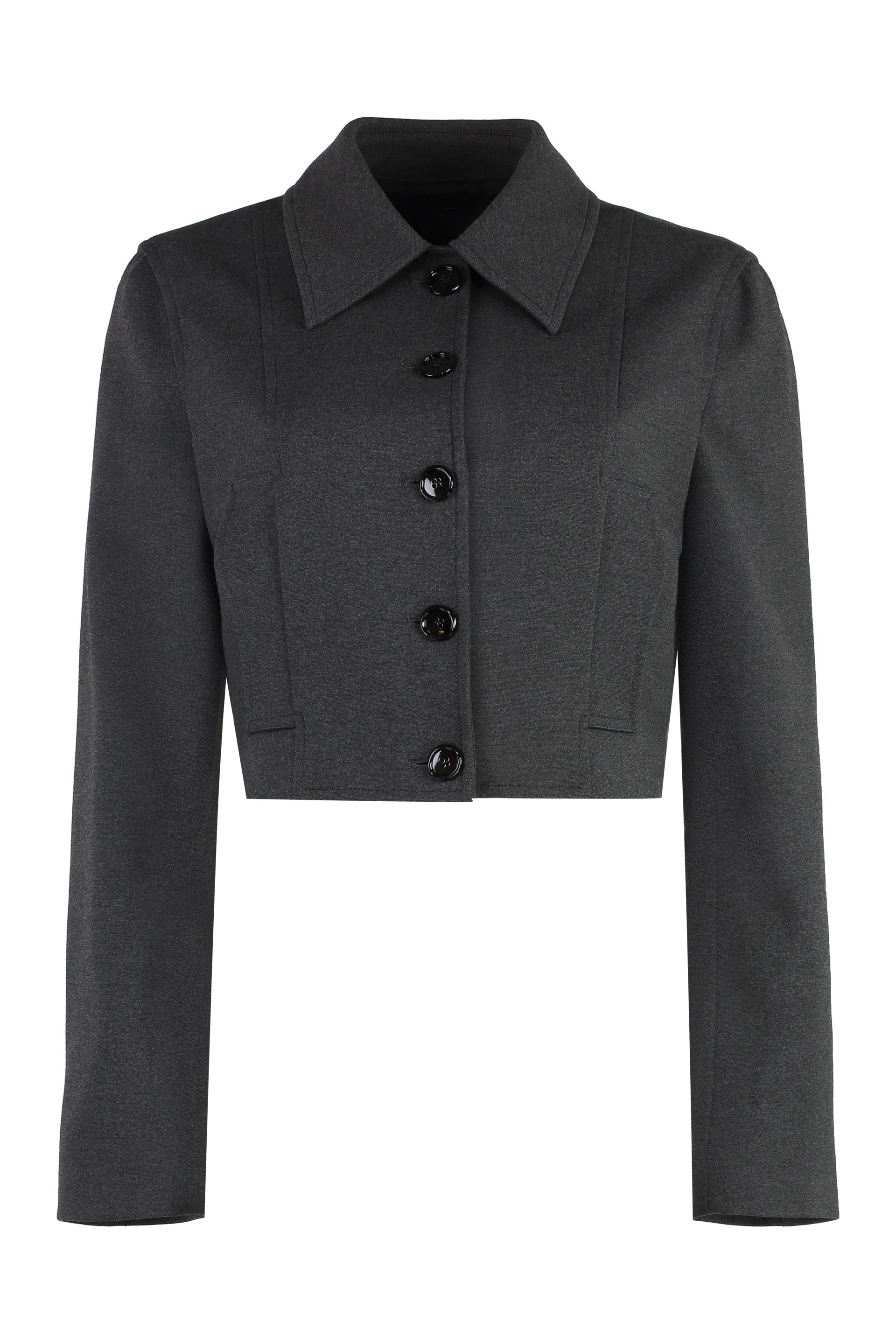 Doccia single-breasted jacket