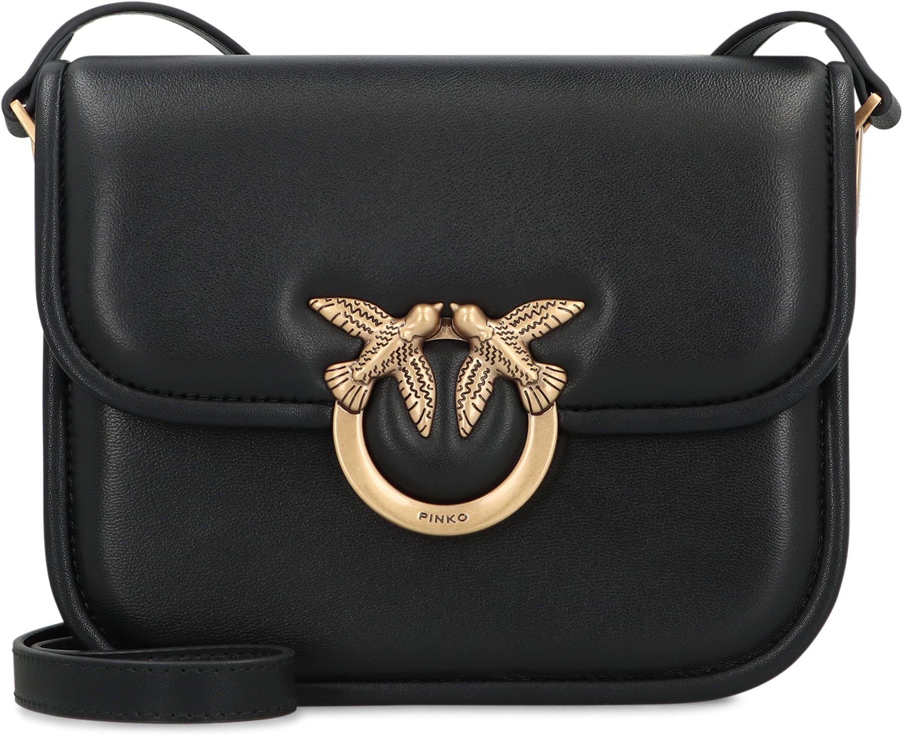 Love Box FL Mini Leather crossbody bag