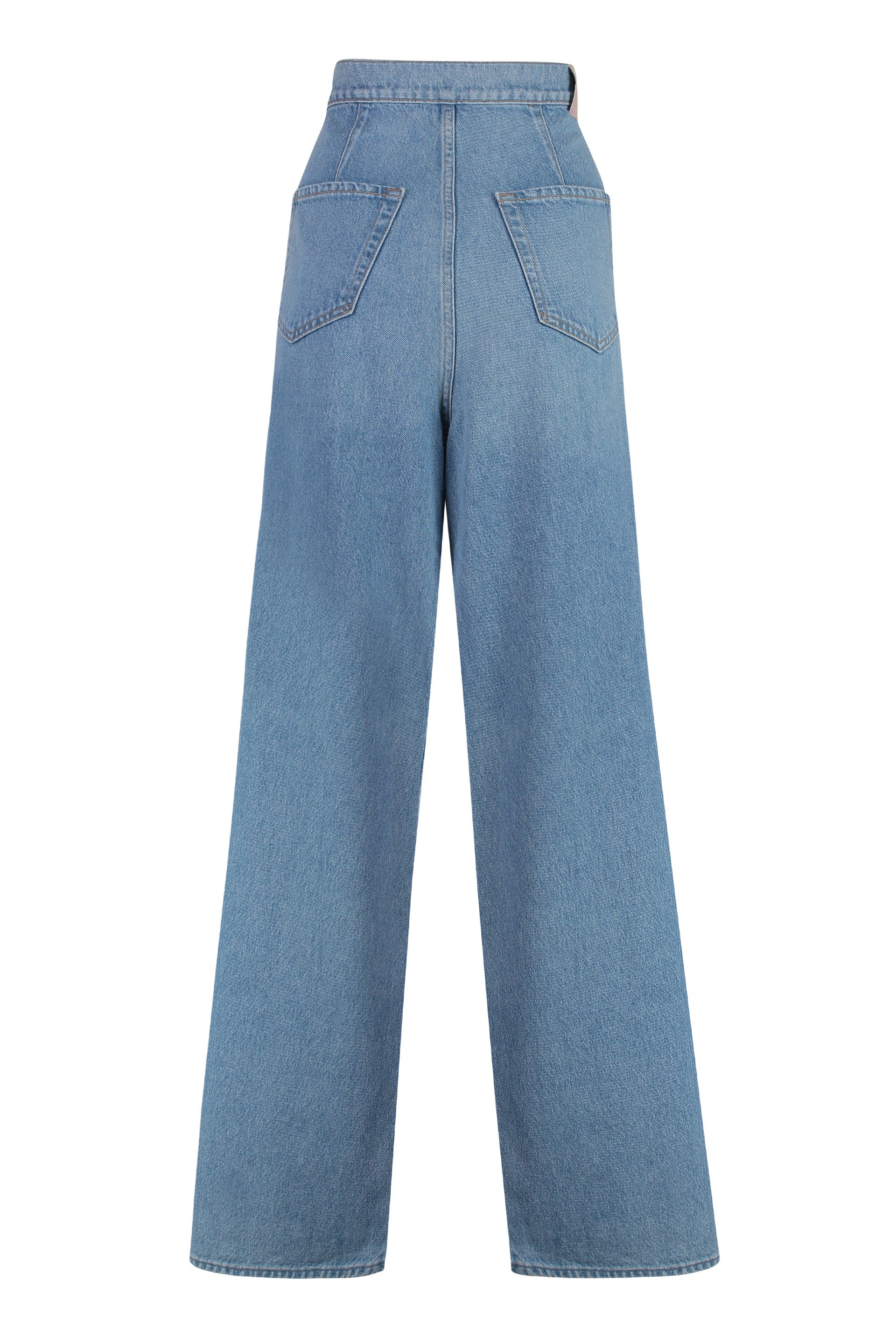 SNACKS! The Fold In Funnel wide-leg jeans